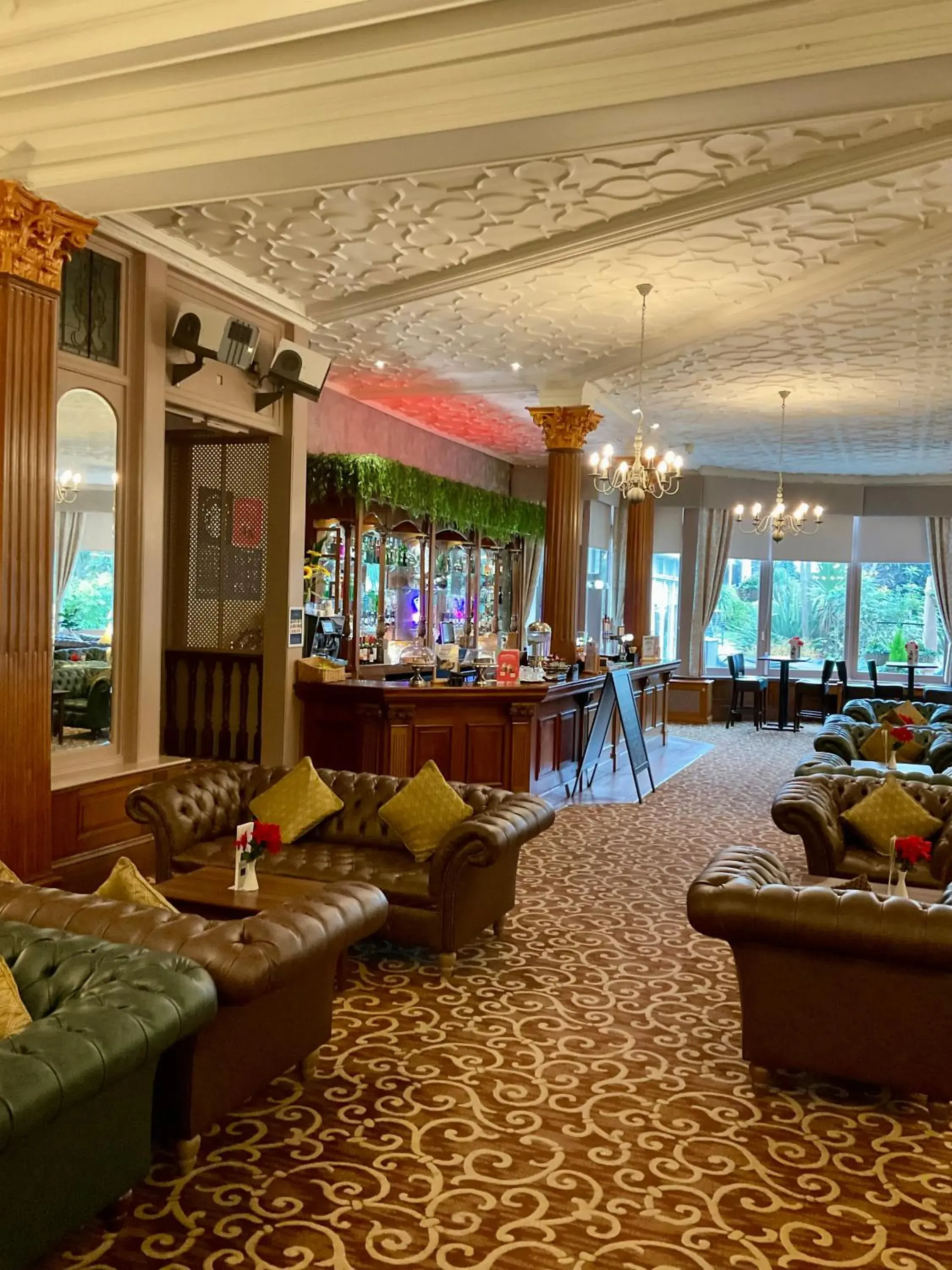Lounge or bar in Royal Bath Hotel Bournemouth Lounge or bar in Royal Bath Hotel Bournemouth