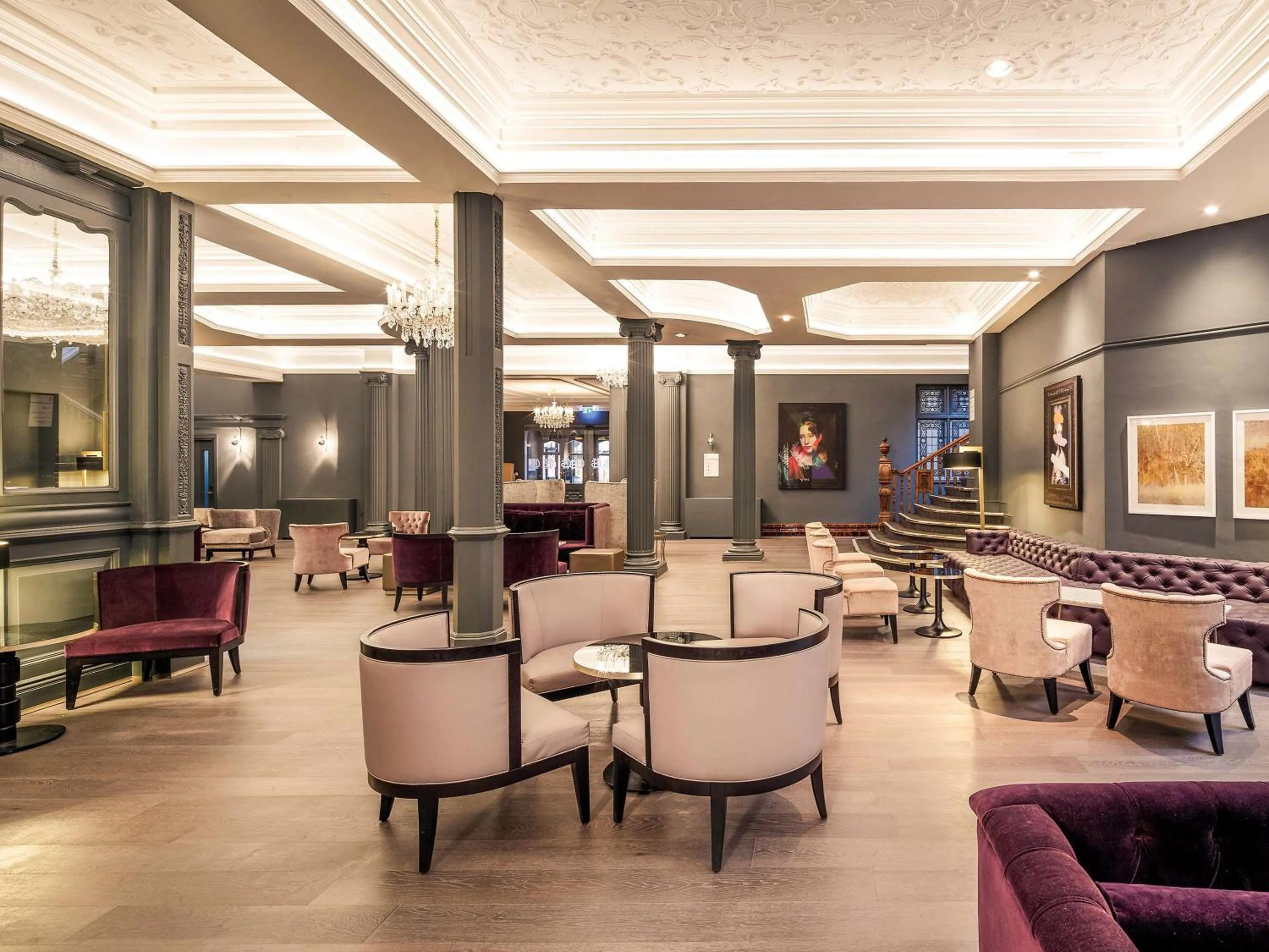 Lounge or bar, Lounge/Bar in Mercure Leicester The Grand Hotel