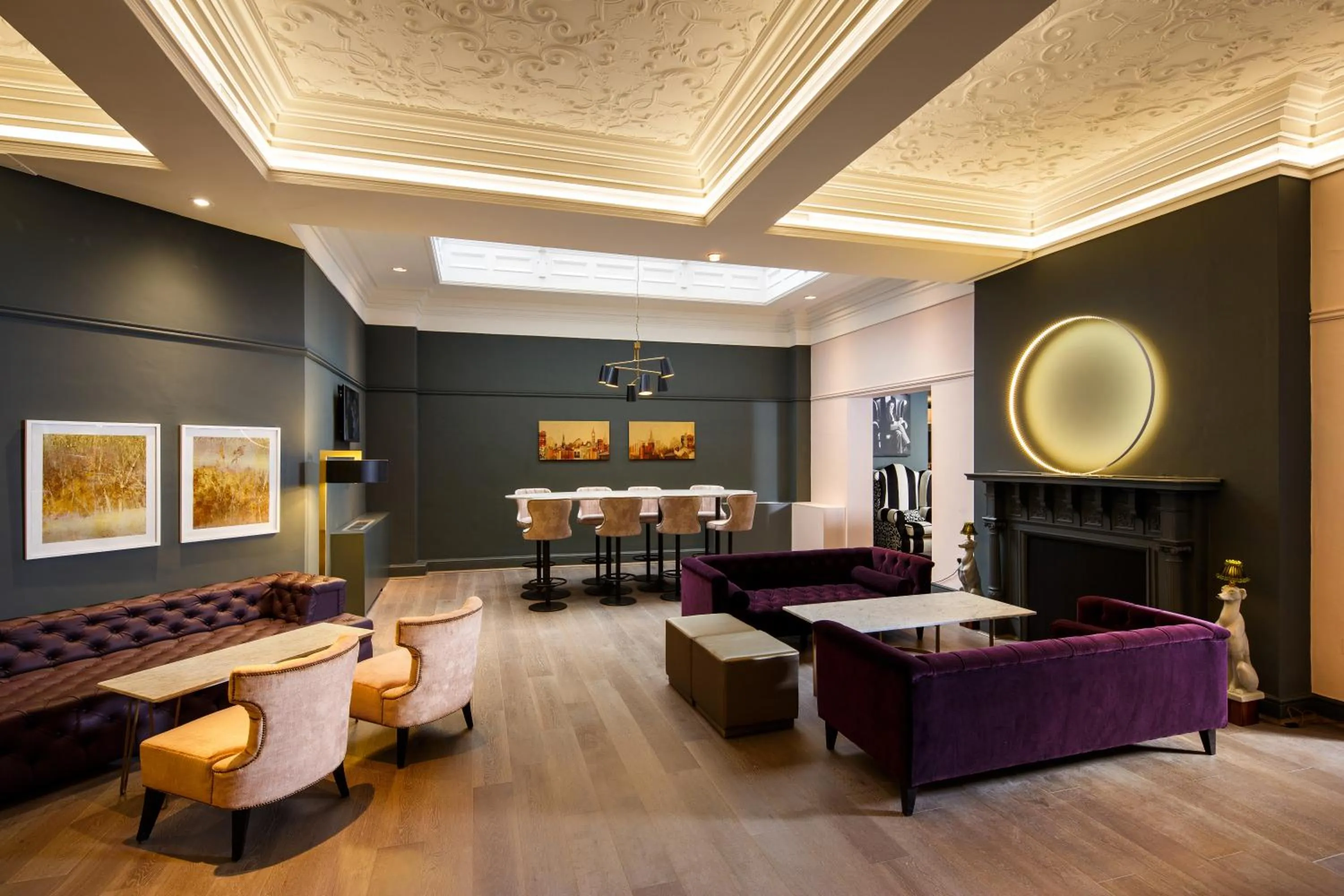 Lounge or bar in Mercure Leicester The Grand Hotel