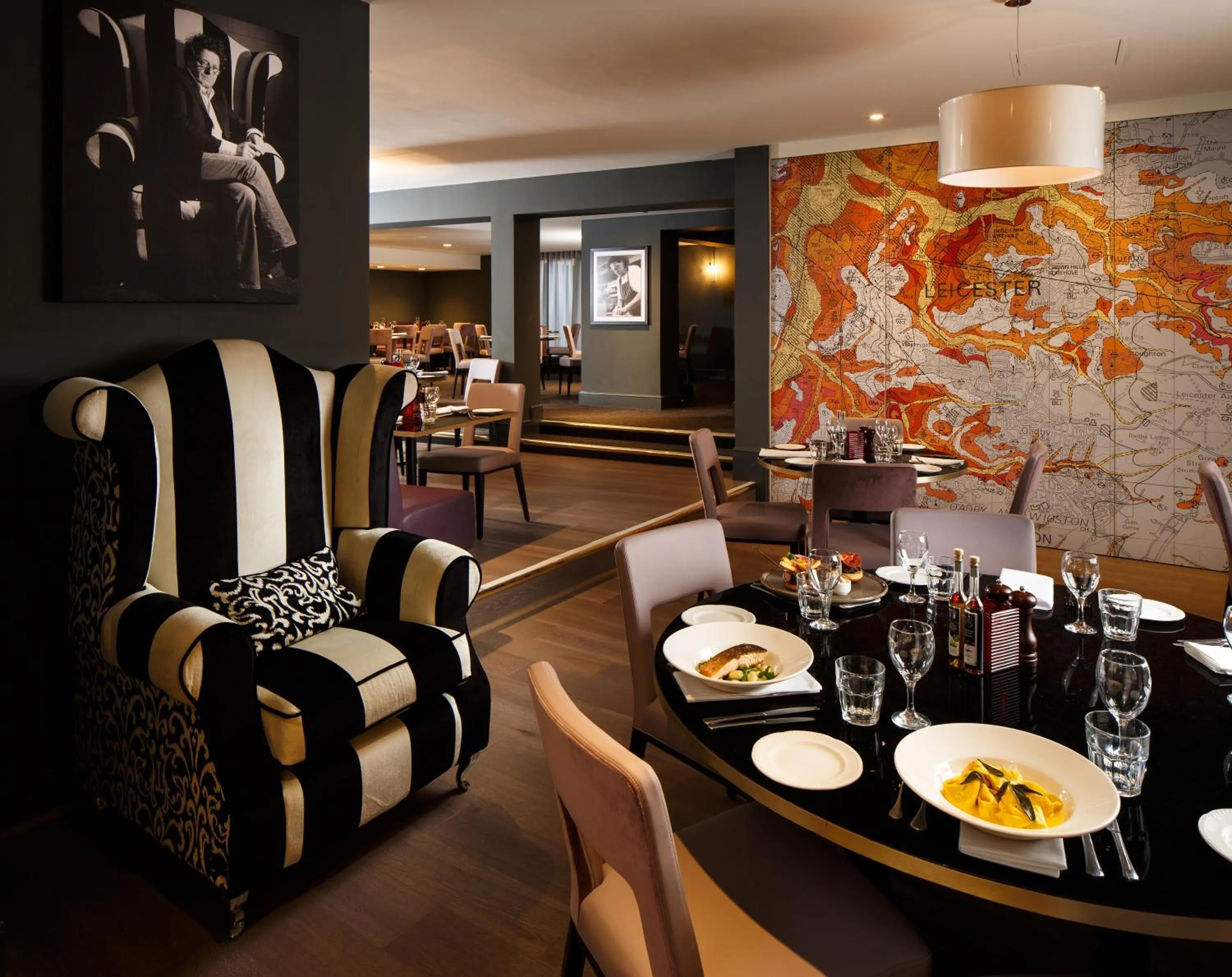Restaurant/Places to Eat in Mercure Leicester The Grand Hotel