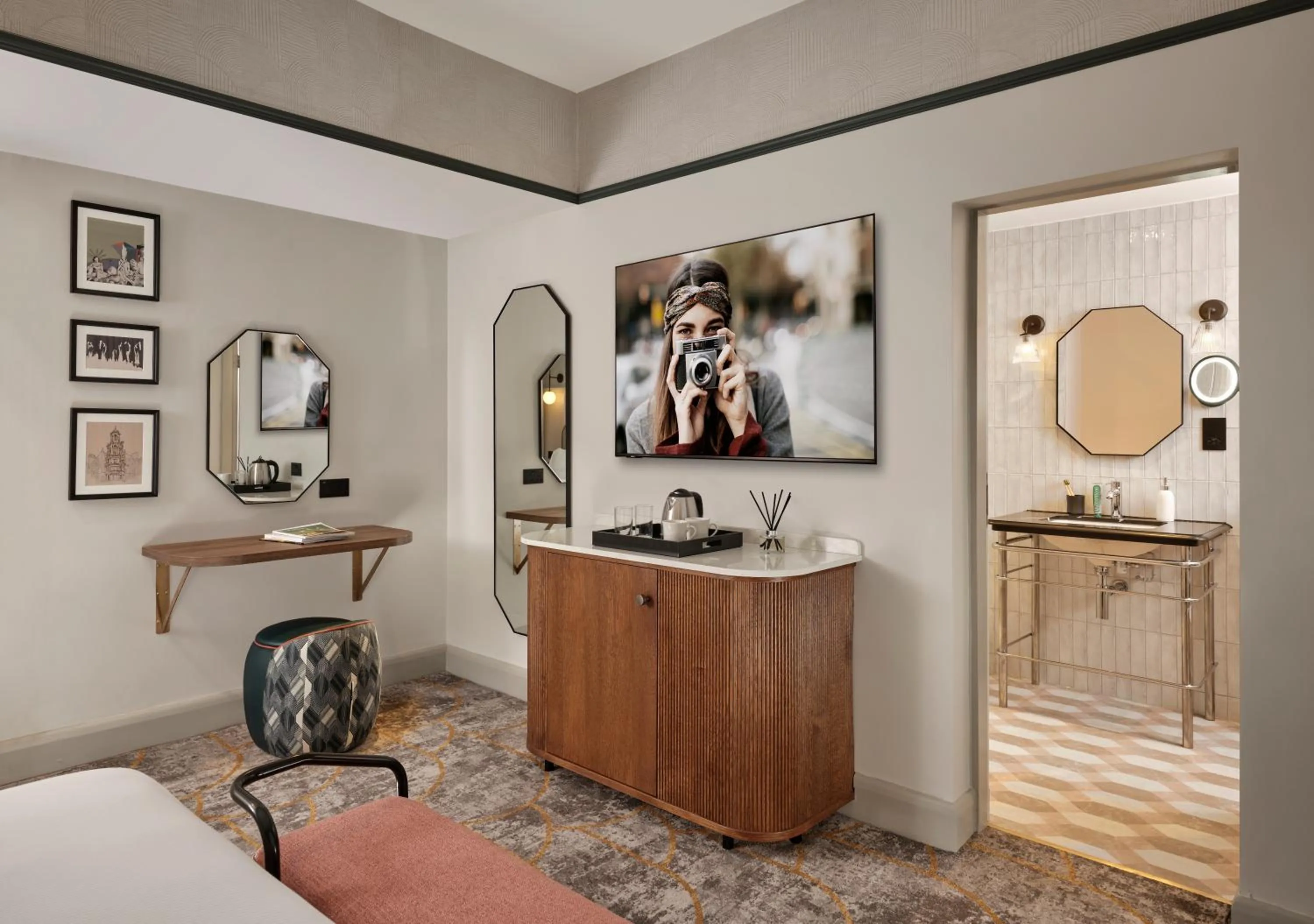 Decorative detail in The Grand Hotel Leicester by The Unlimited Collection