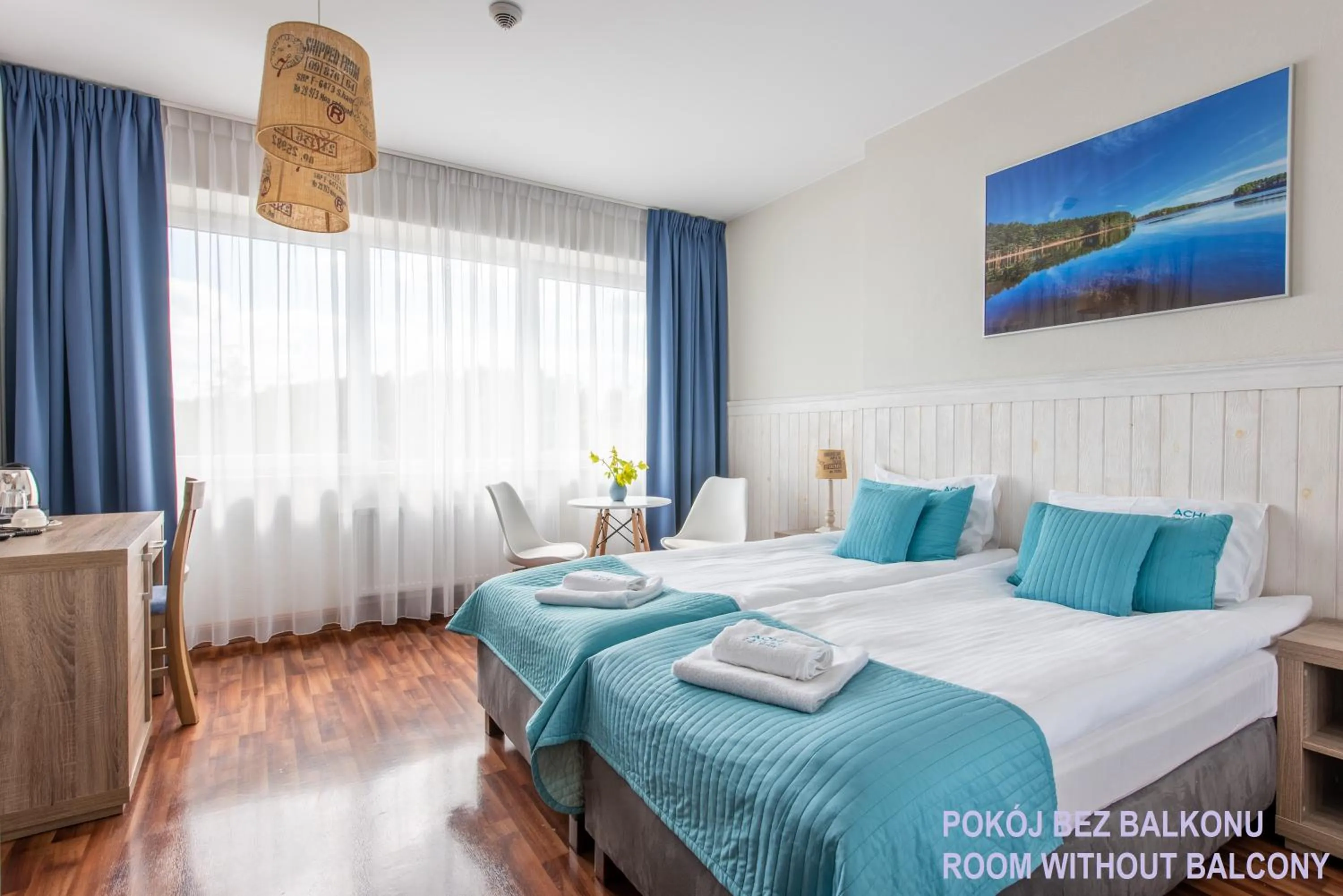 Bedroom, Bed in Ach Mazury