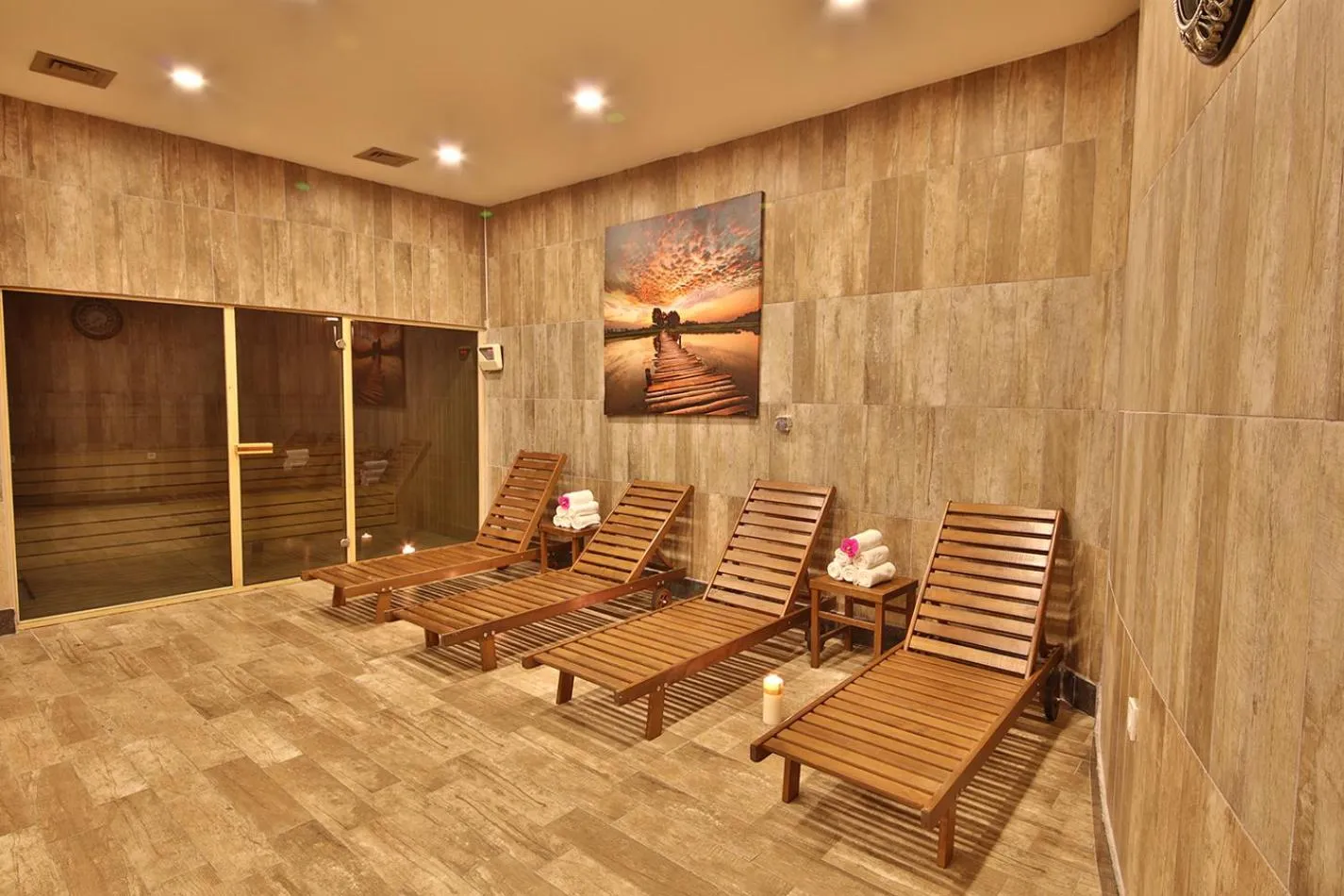 Massage in Sivas Termal'de Teraslı ve Şık 1+1 Daire