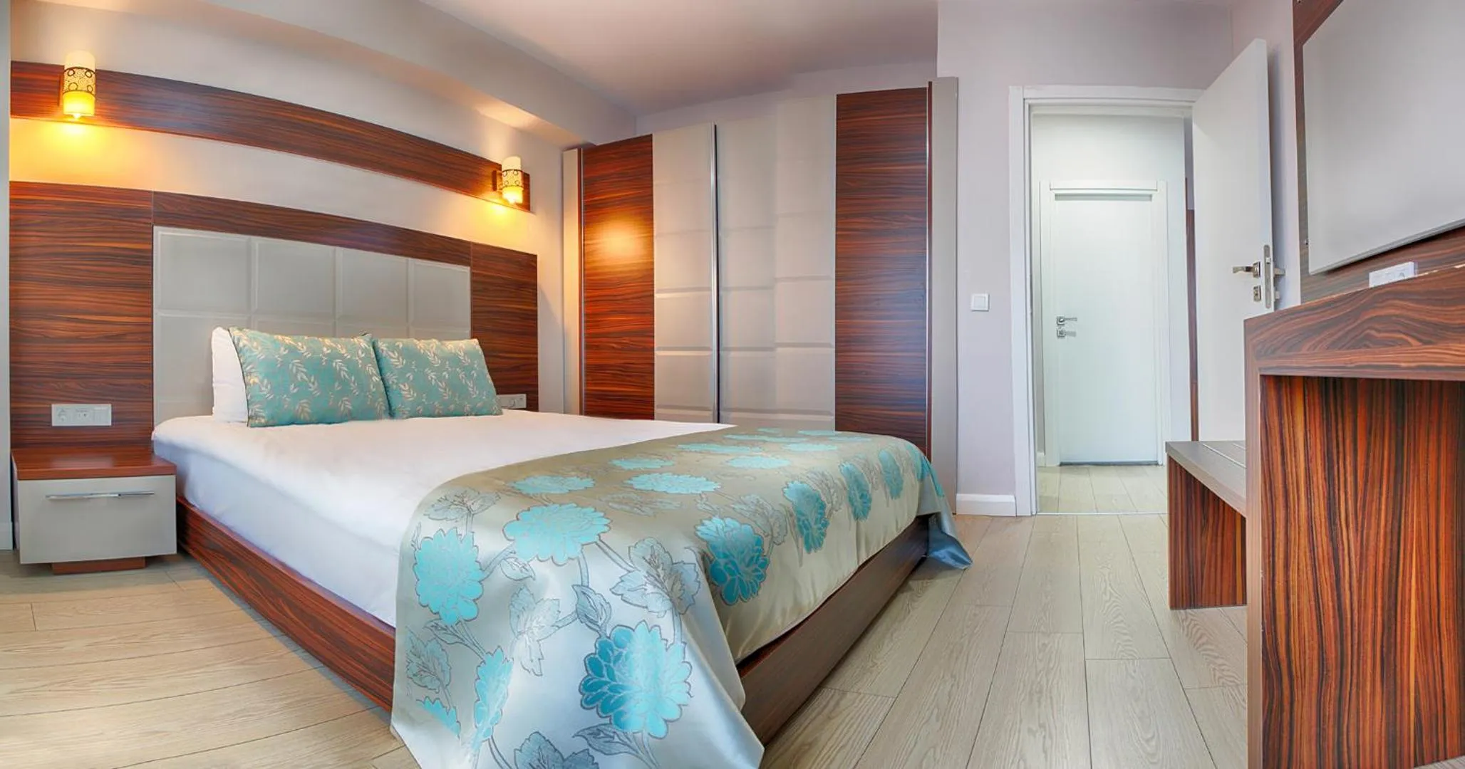 Bed in Sivas Termal'de Teraslı ve Şık 1+1 Daire