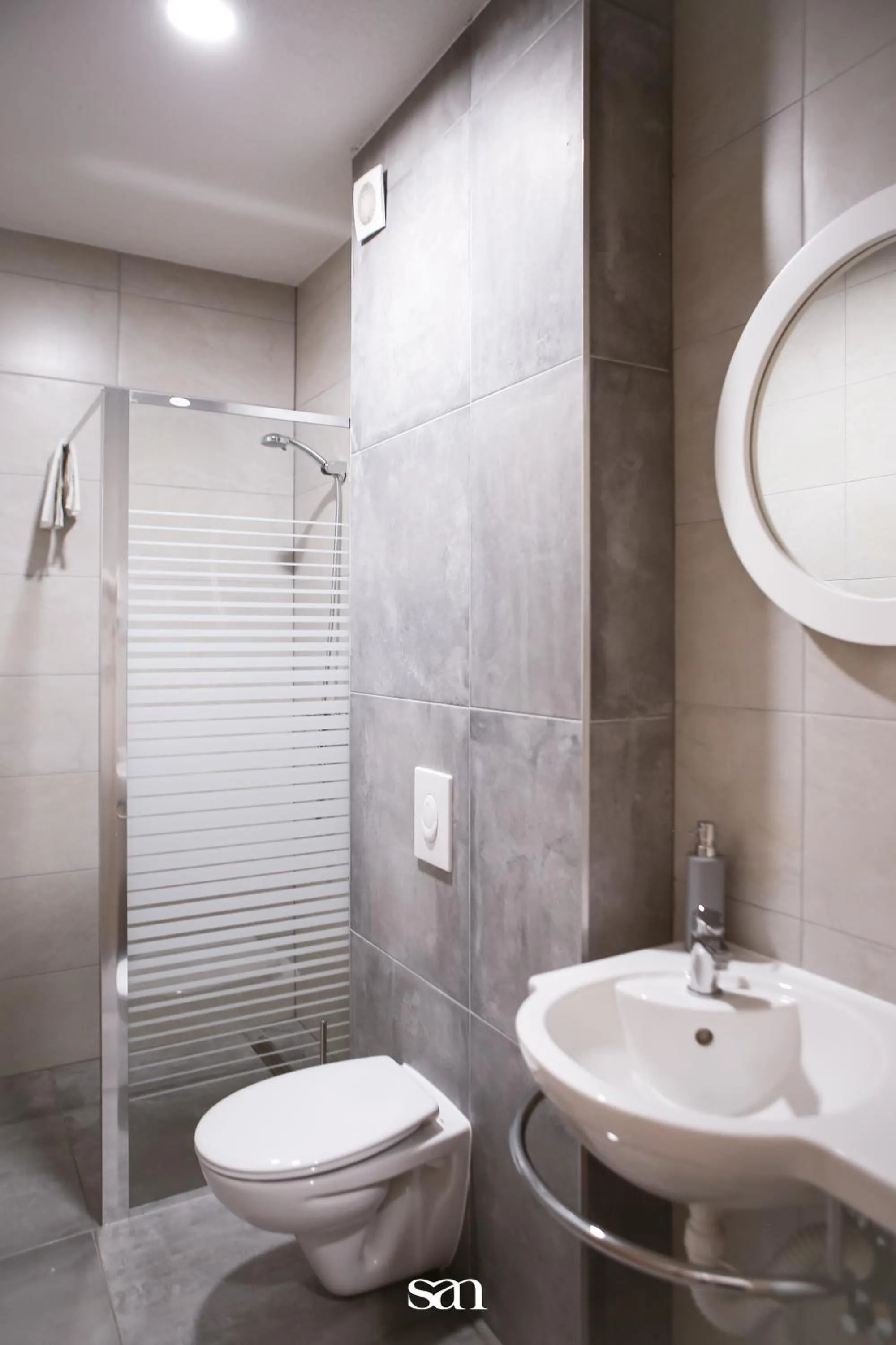 Shower in Hotel San Međugorje