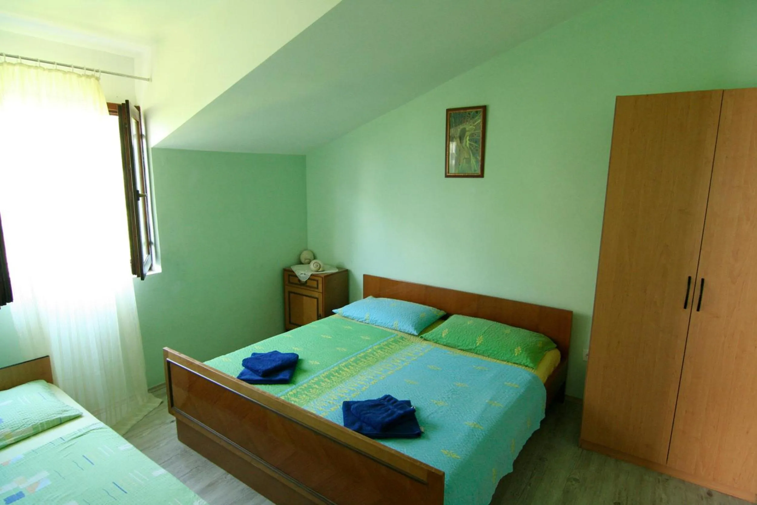 Day, Bed in Apartments Marta