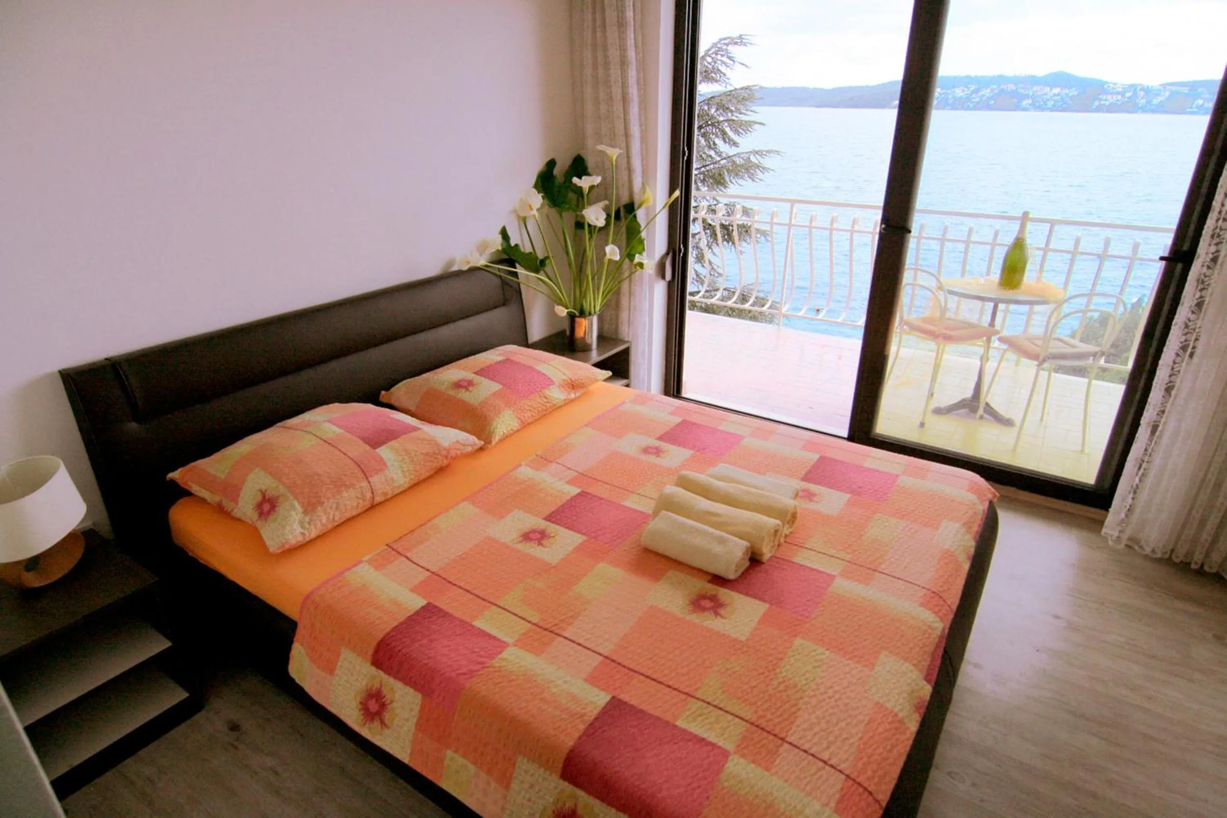 Bedroom, Bed in Apartments Marta