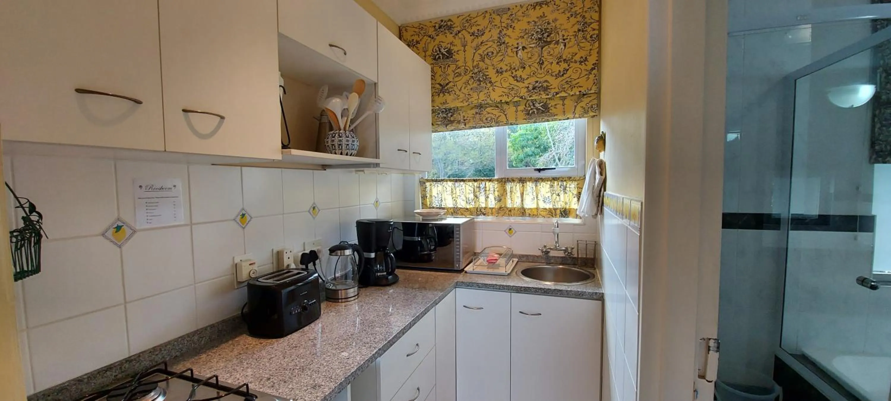 Kitchen or kitchenette in Roosboom Guest Apartments