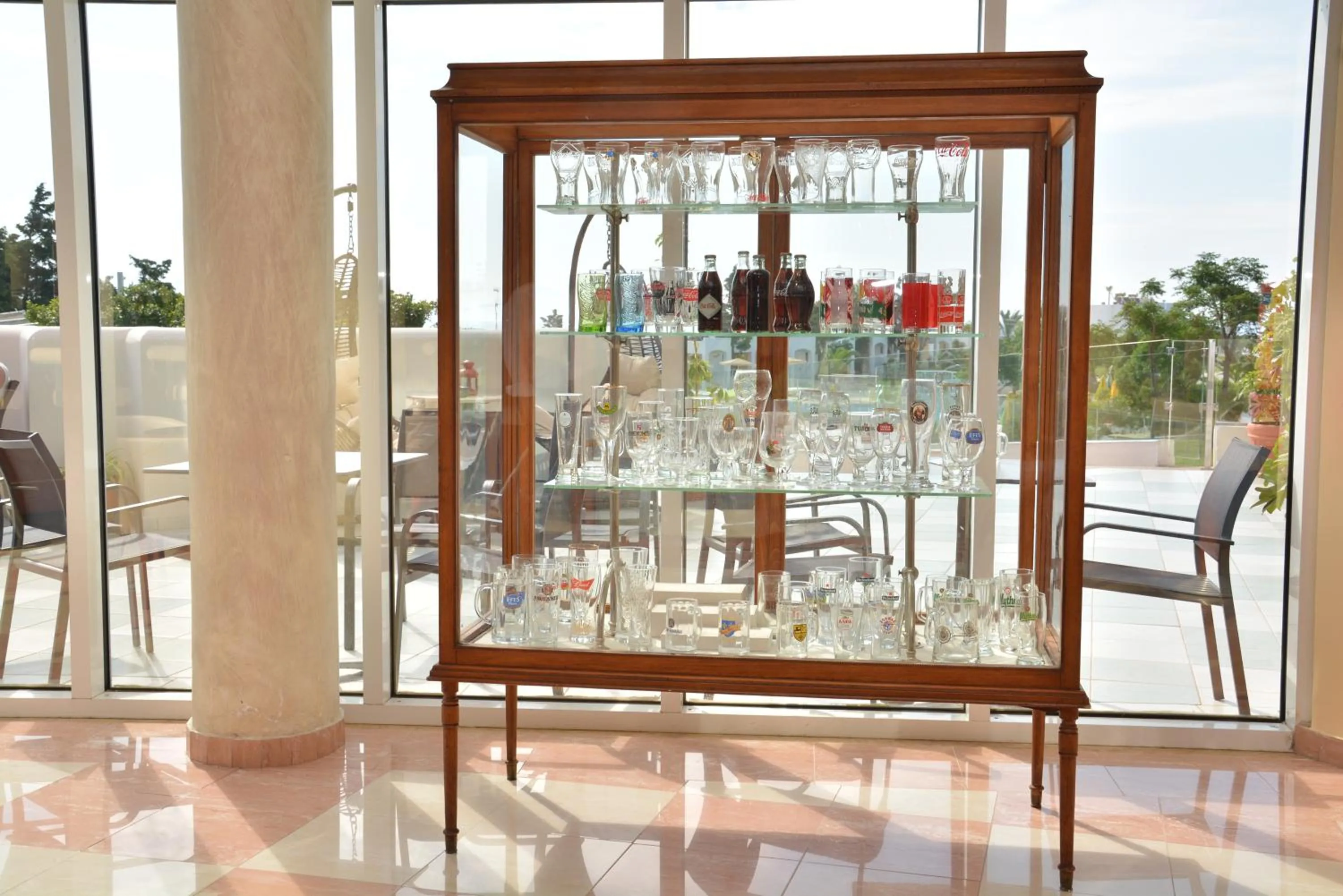 Decorative detail in Sovereign Beach Hotel