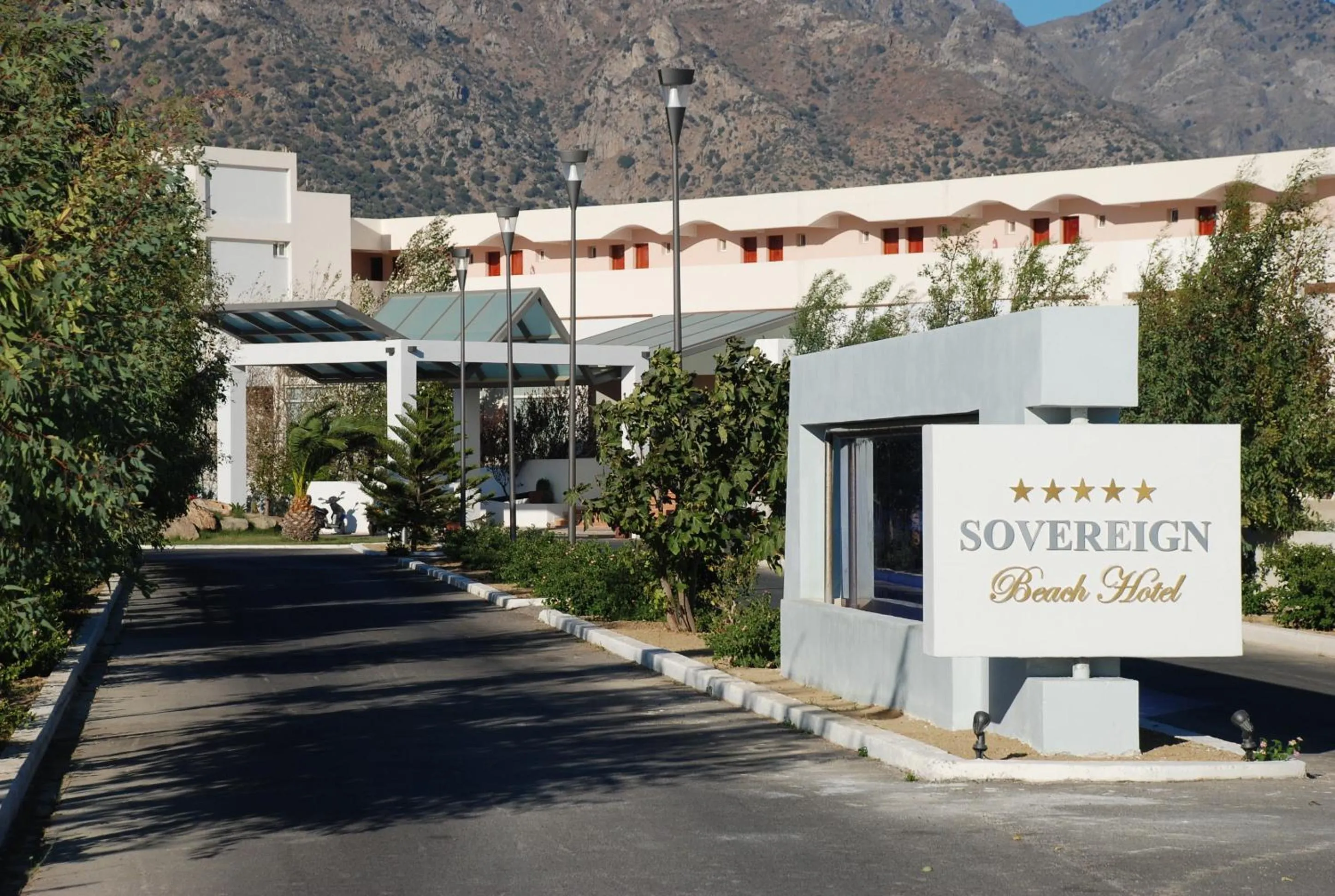 Facade/entrance in Sovereign Beach Hotel