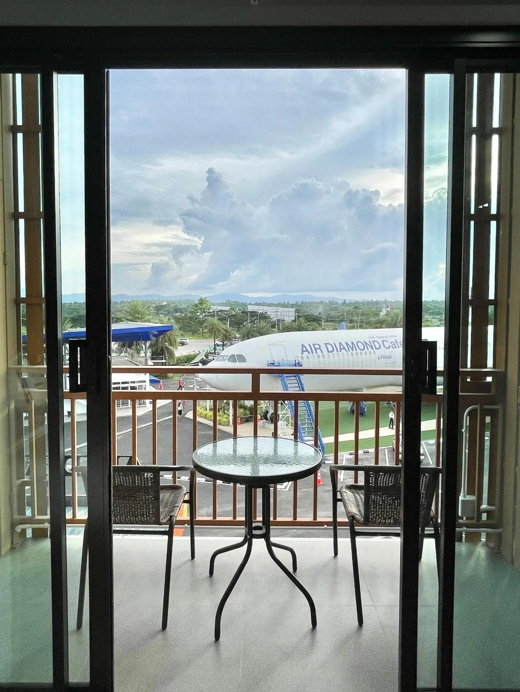 Patio in Air Diamond Hotel