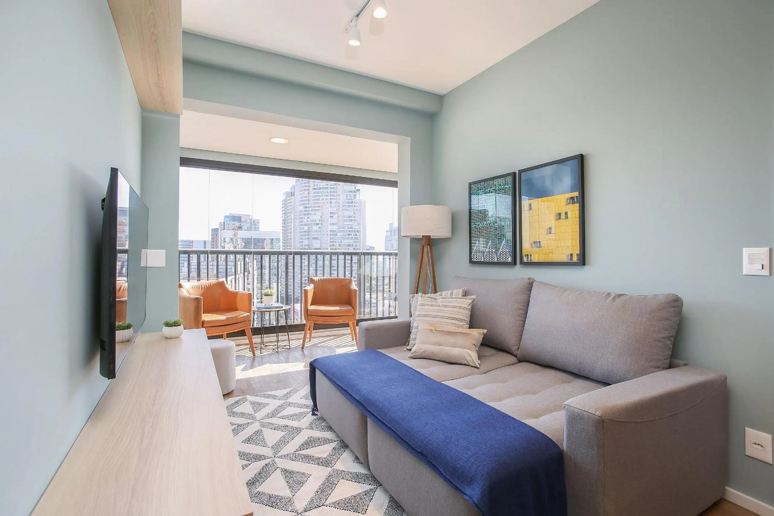 Living room in Expand Pinheiros