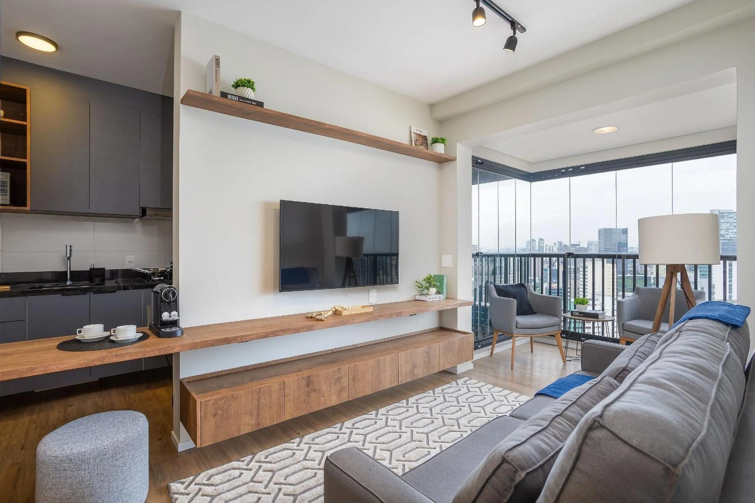 Living room in Expand Pinheiros