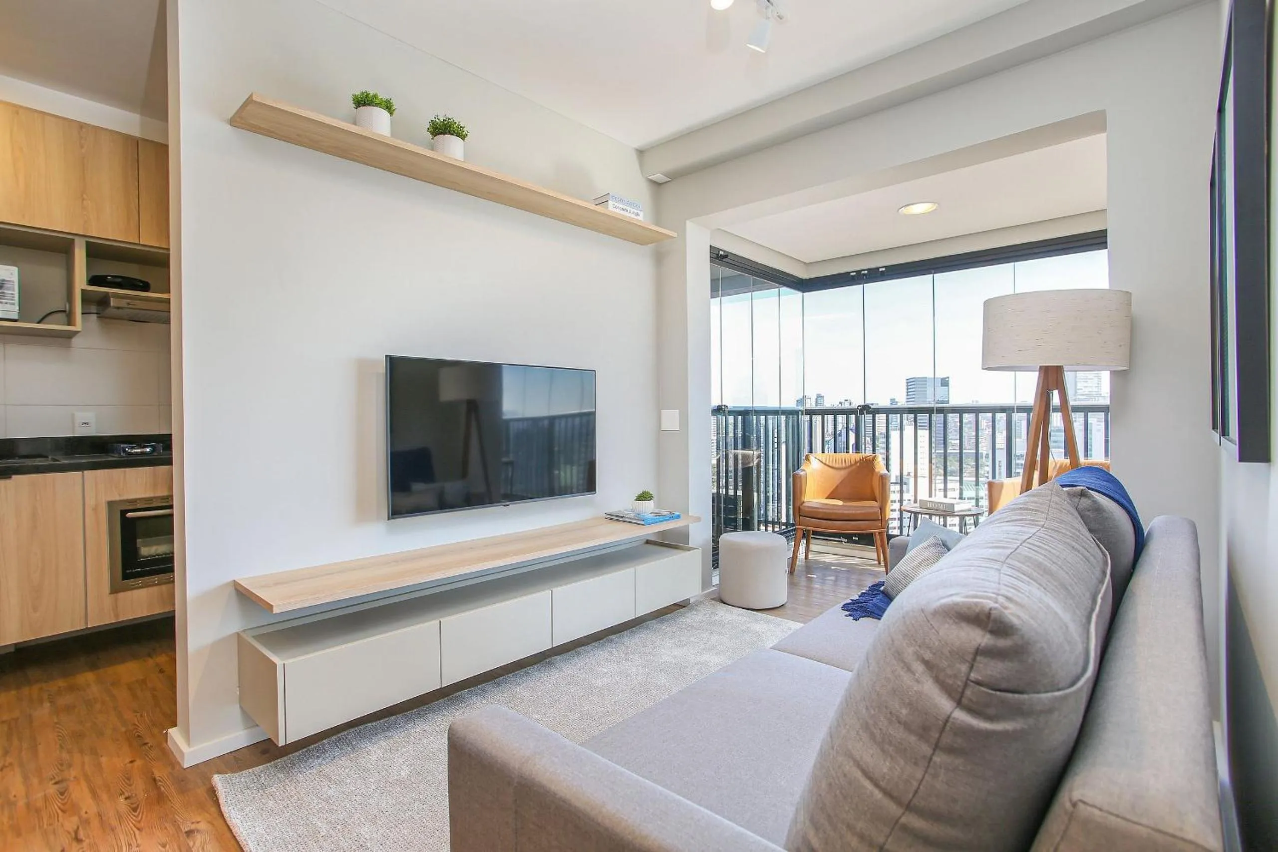 Living room in Expand Pinheiros