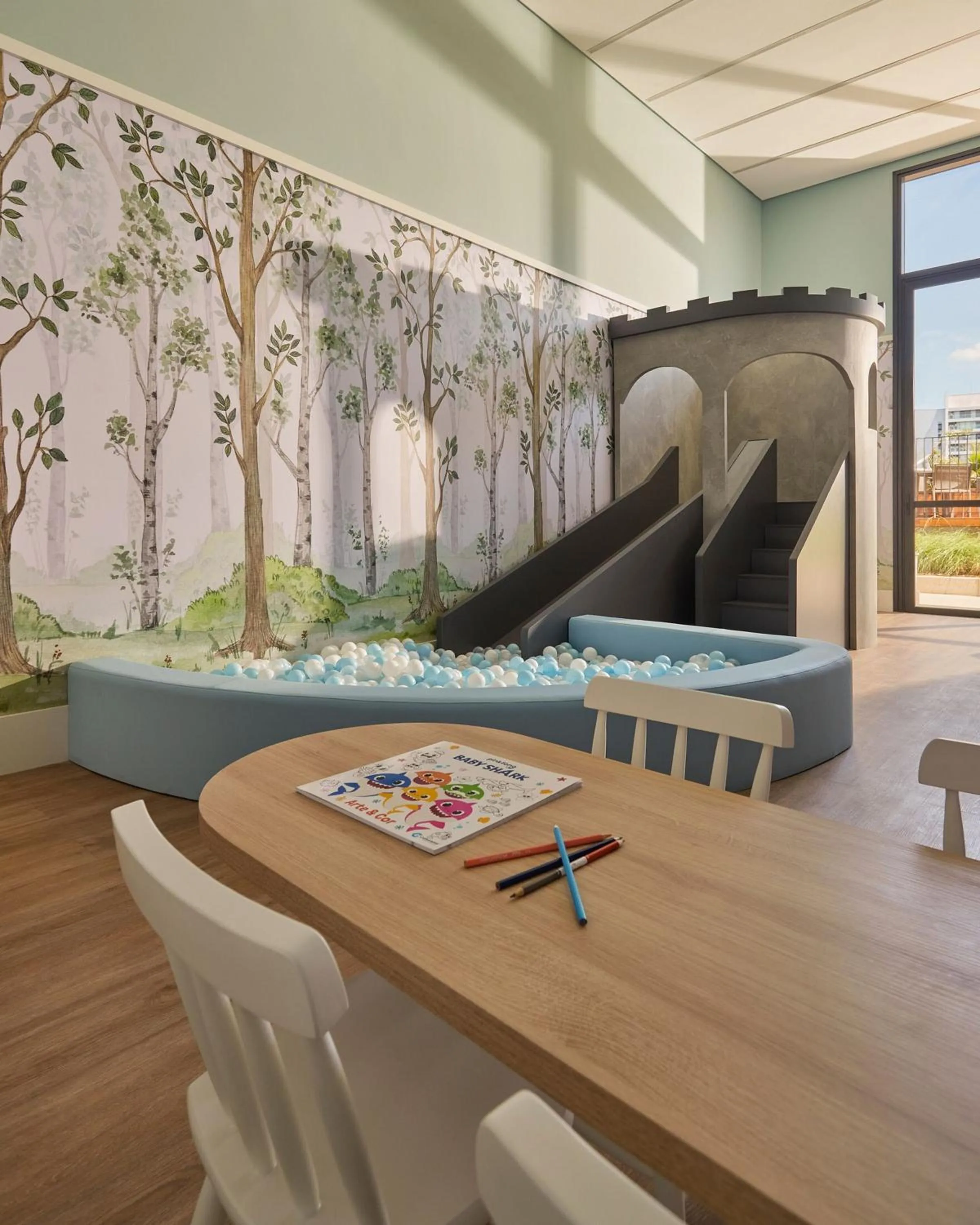 Area and facilities in Expand Pinheiros