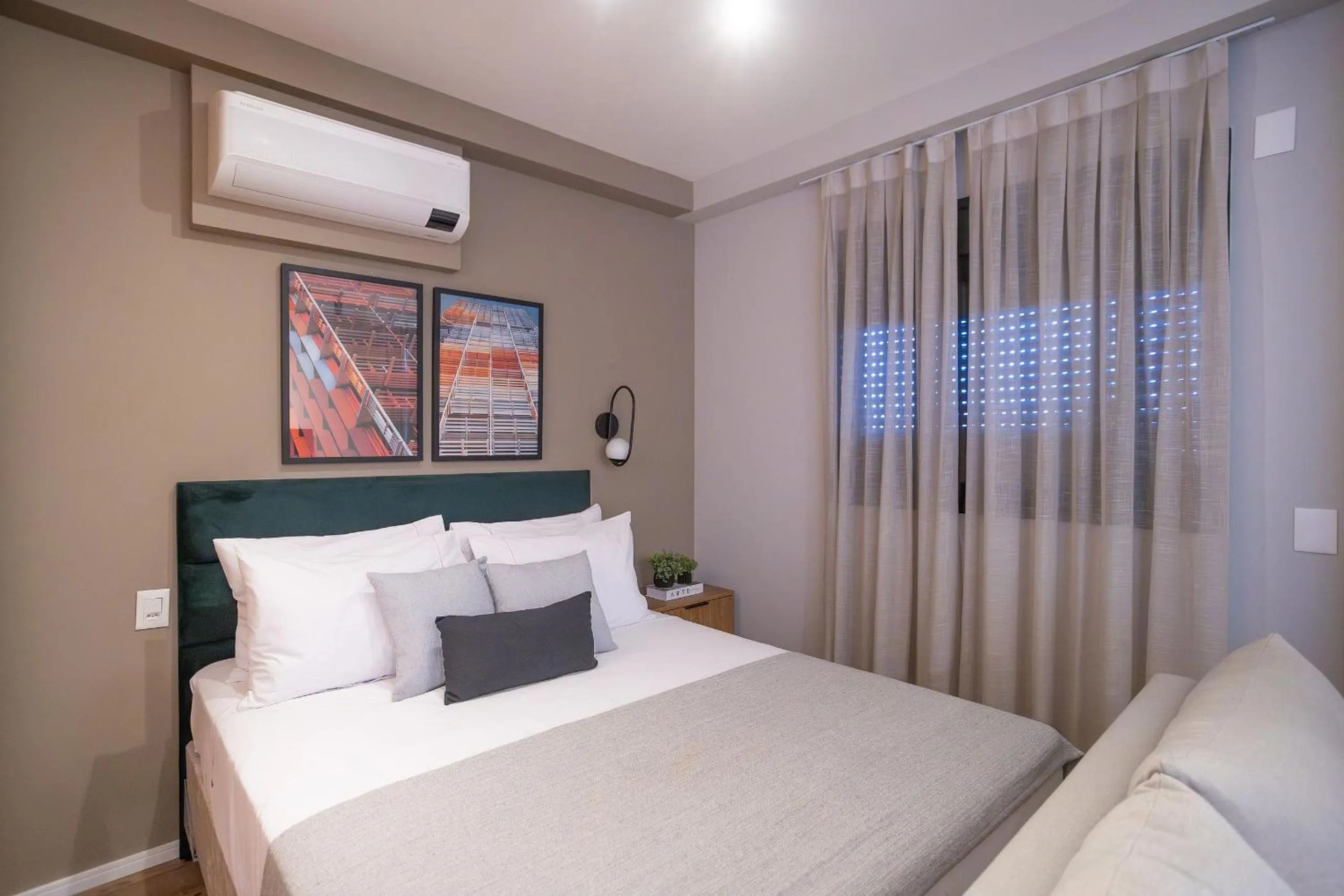 Bedroom, Bed in Expand Pinheiros