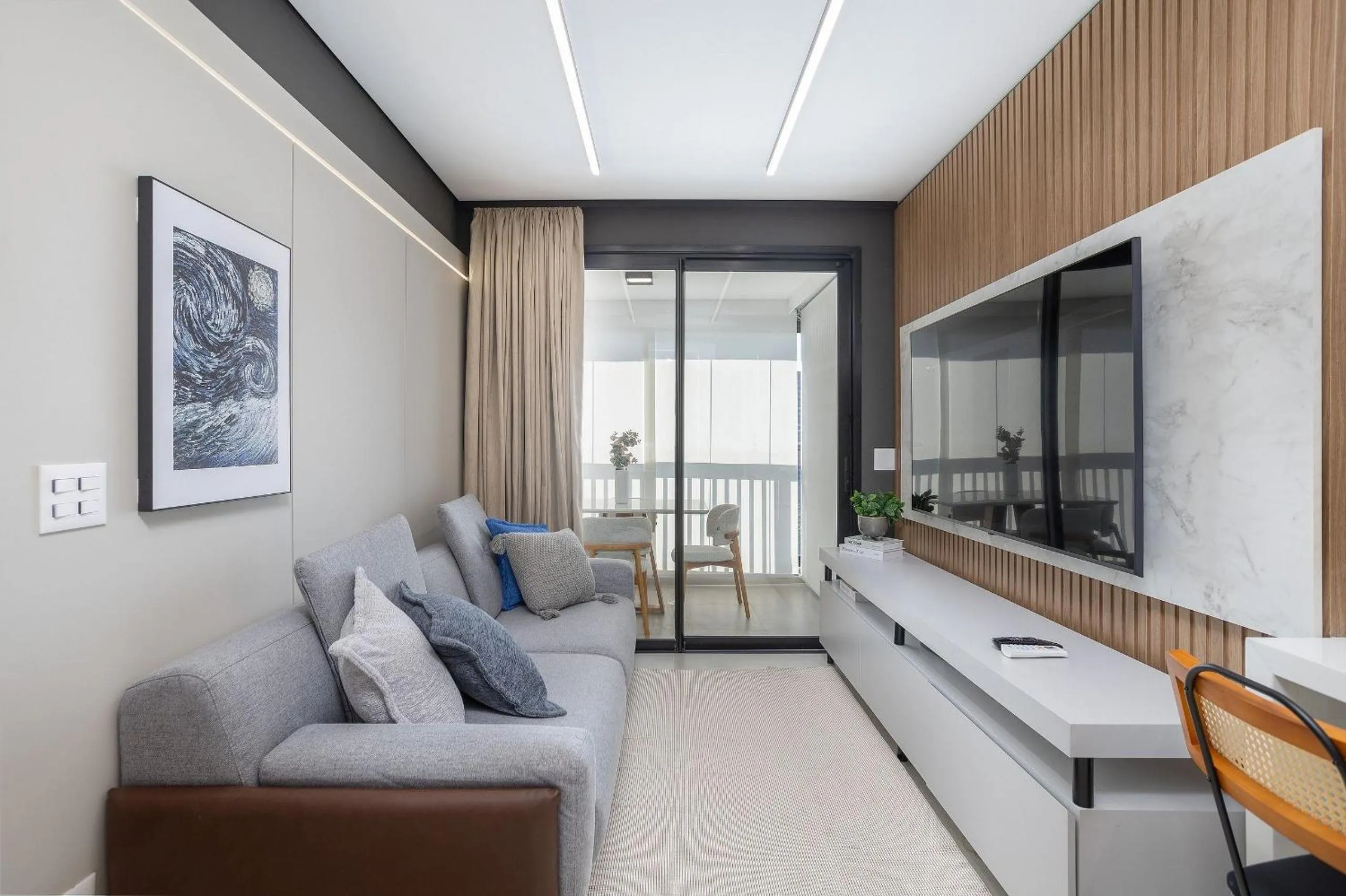 Living room in Expand Pinheiros