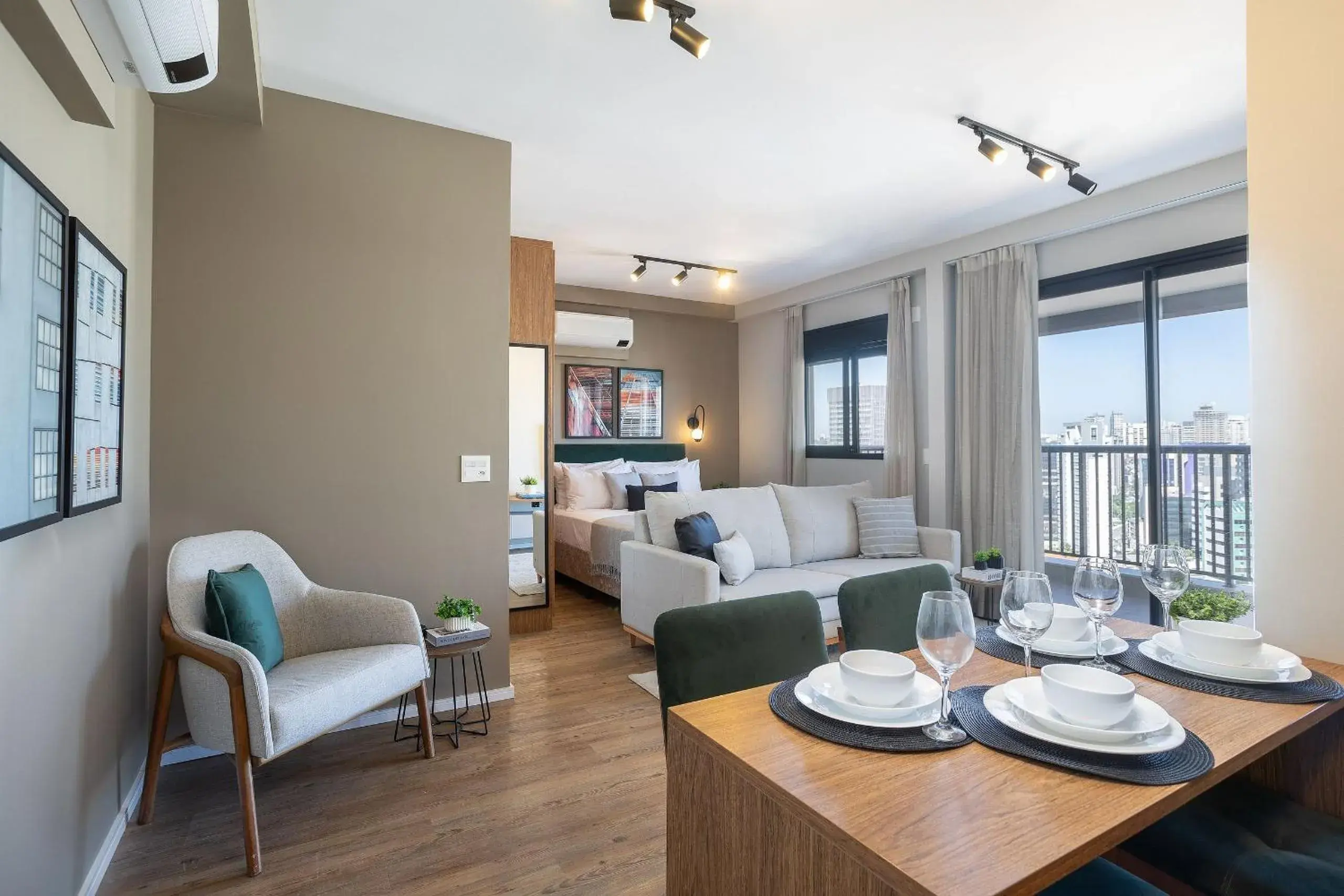 Apartment with View and Balcony in Expand Pinheiros Apartment with View and Balcony in Expand Pinheiros