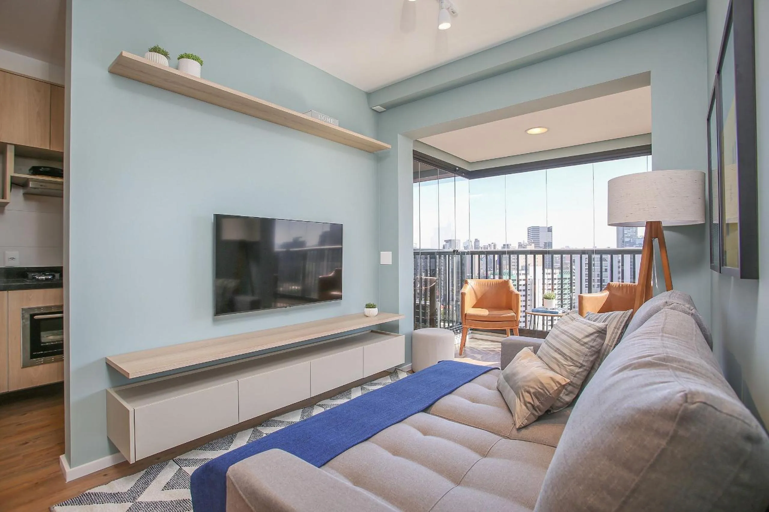 Living room in Expand Pinheiros