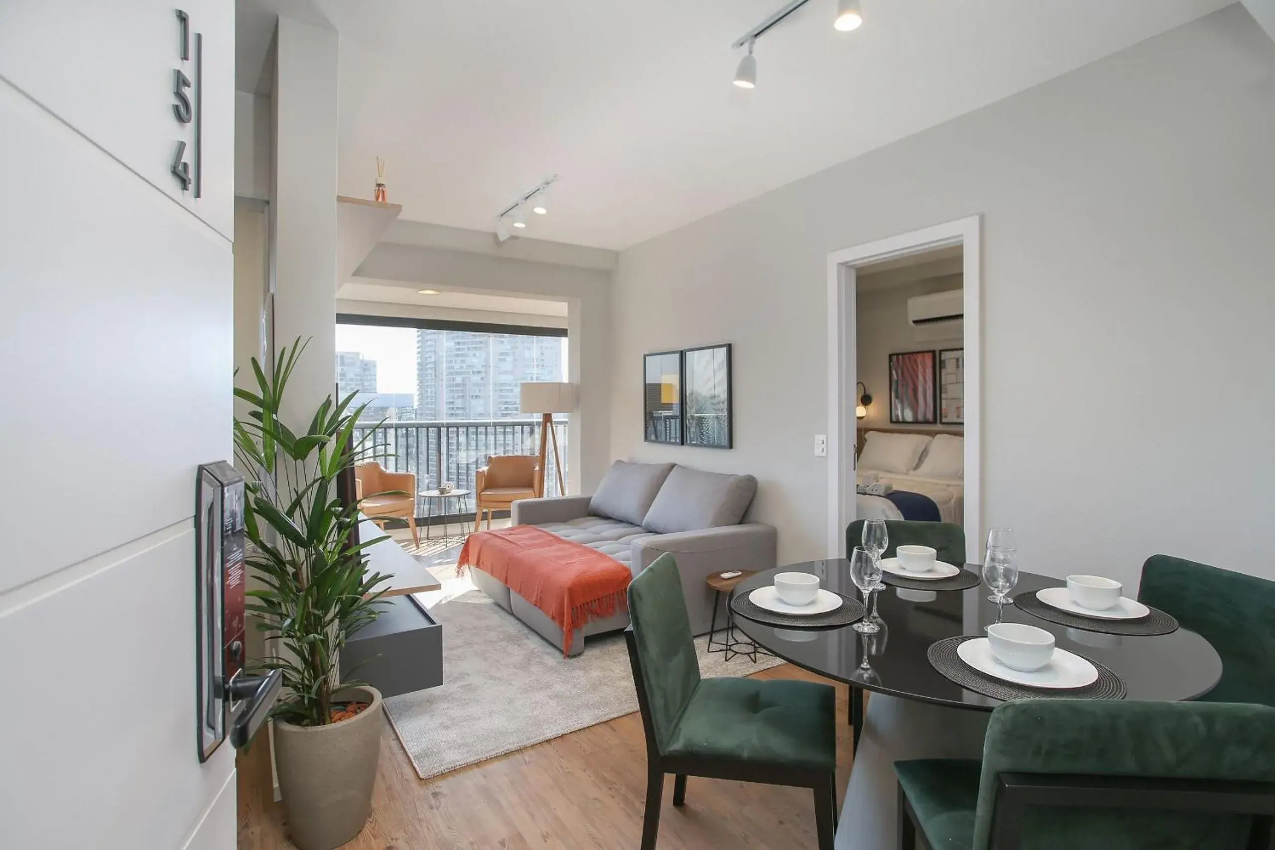 Apartment with Balcony in Expand Pinheiros Apartment with Balcony in Expand Pinheiros