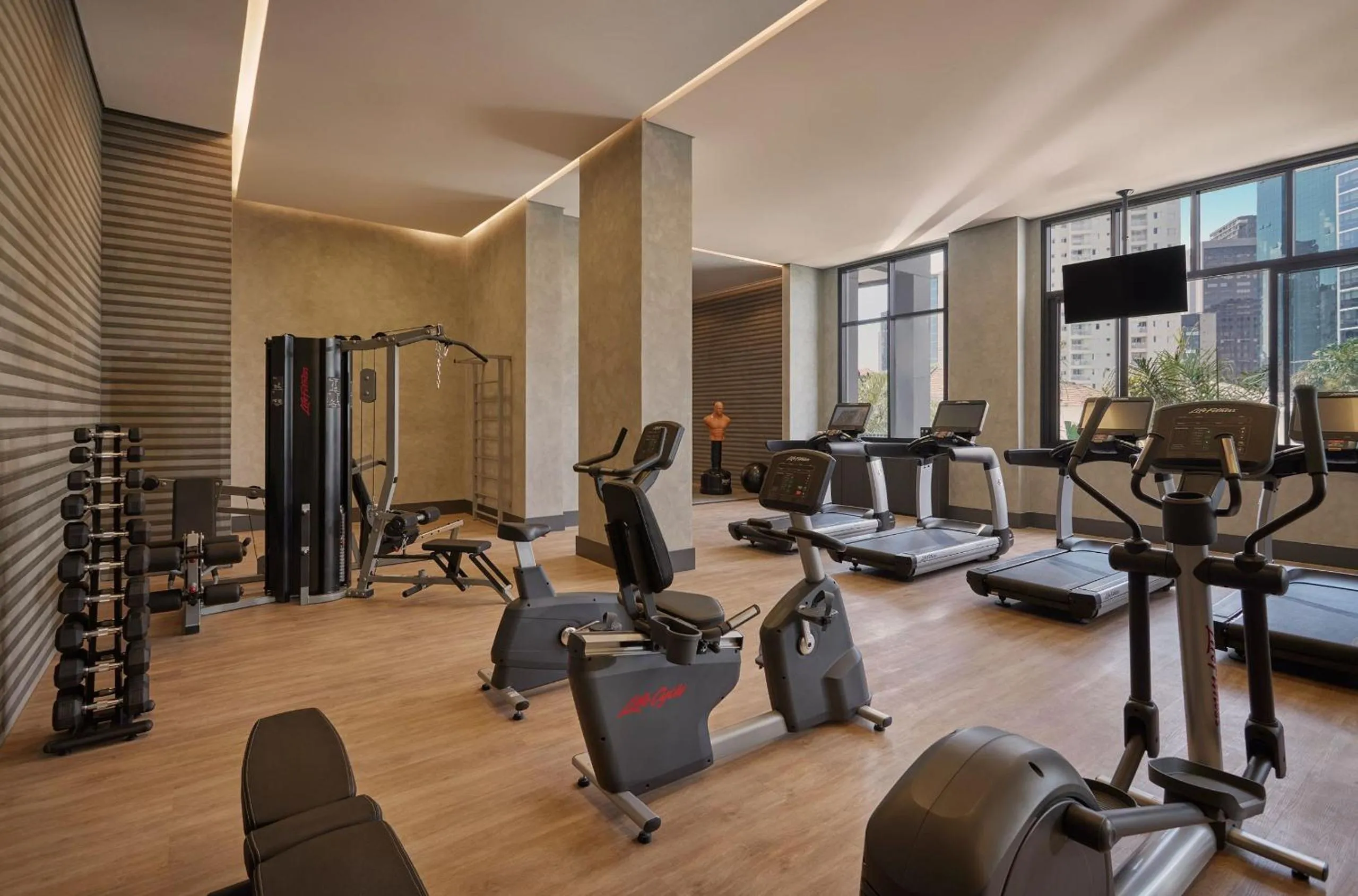 Fitness centre/facilities in Expand Pinheiros