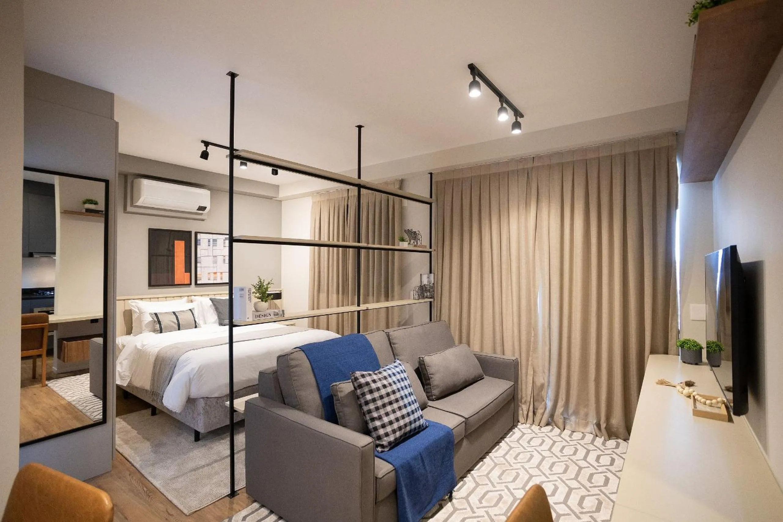 Bedroom, Bed in Expand Pinheiros