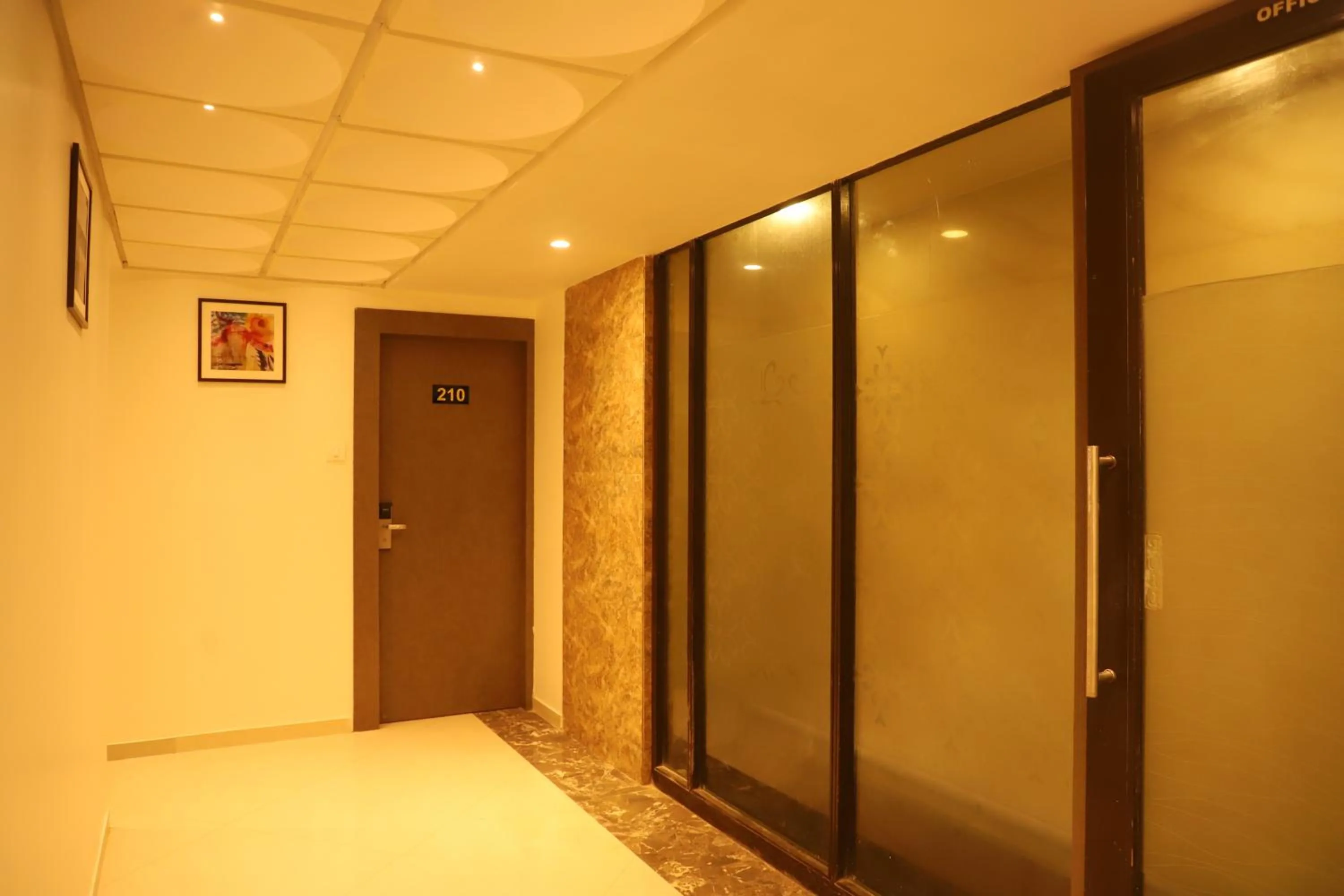 Lobby or reception in Hotel Sai Pritam