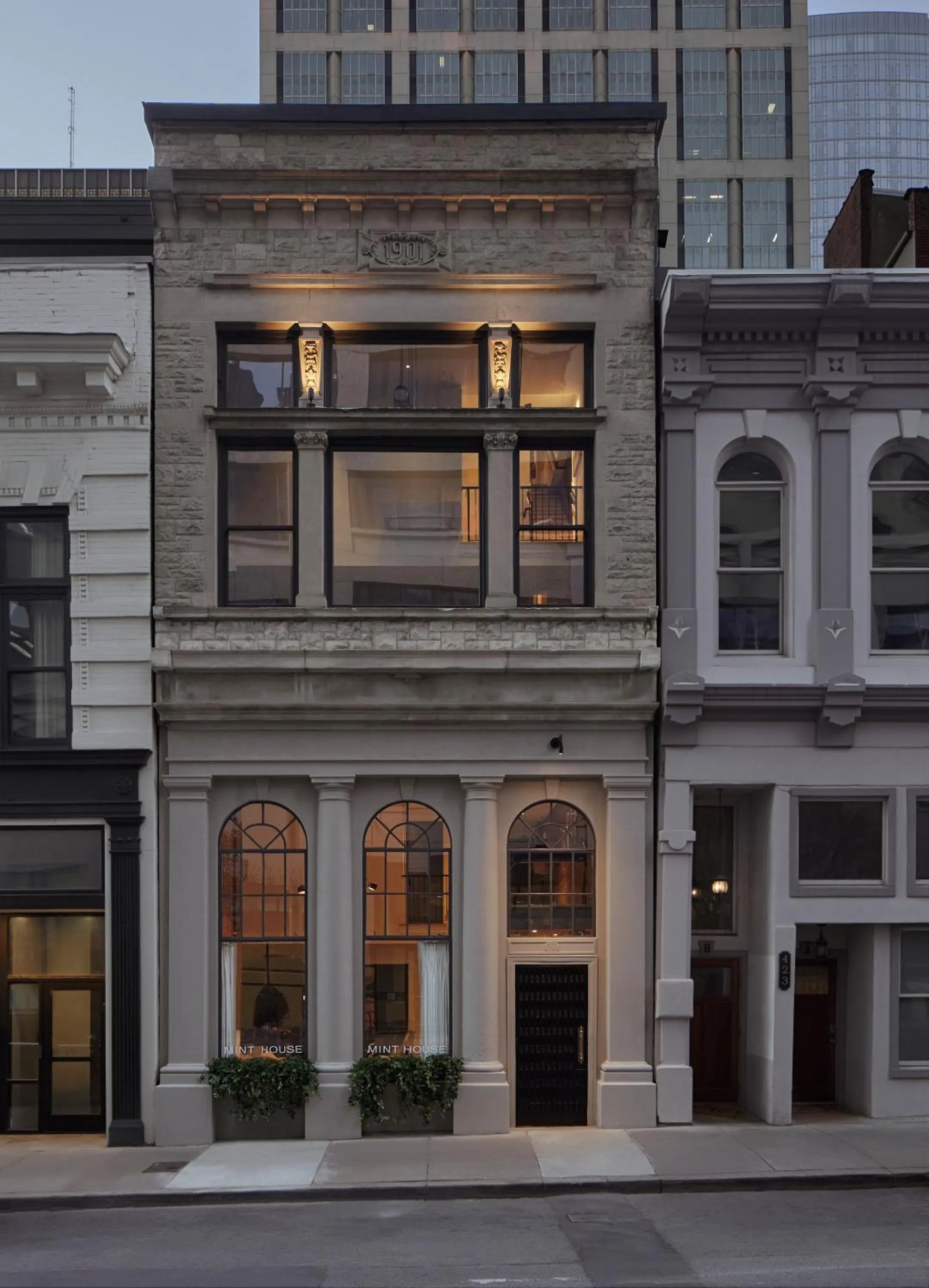 note by Mint House - Nashville Art District