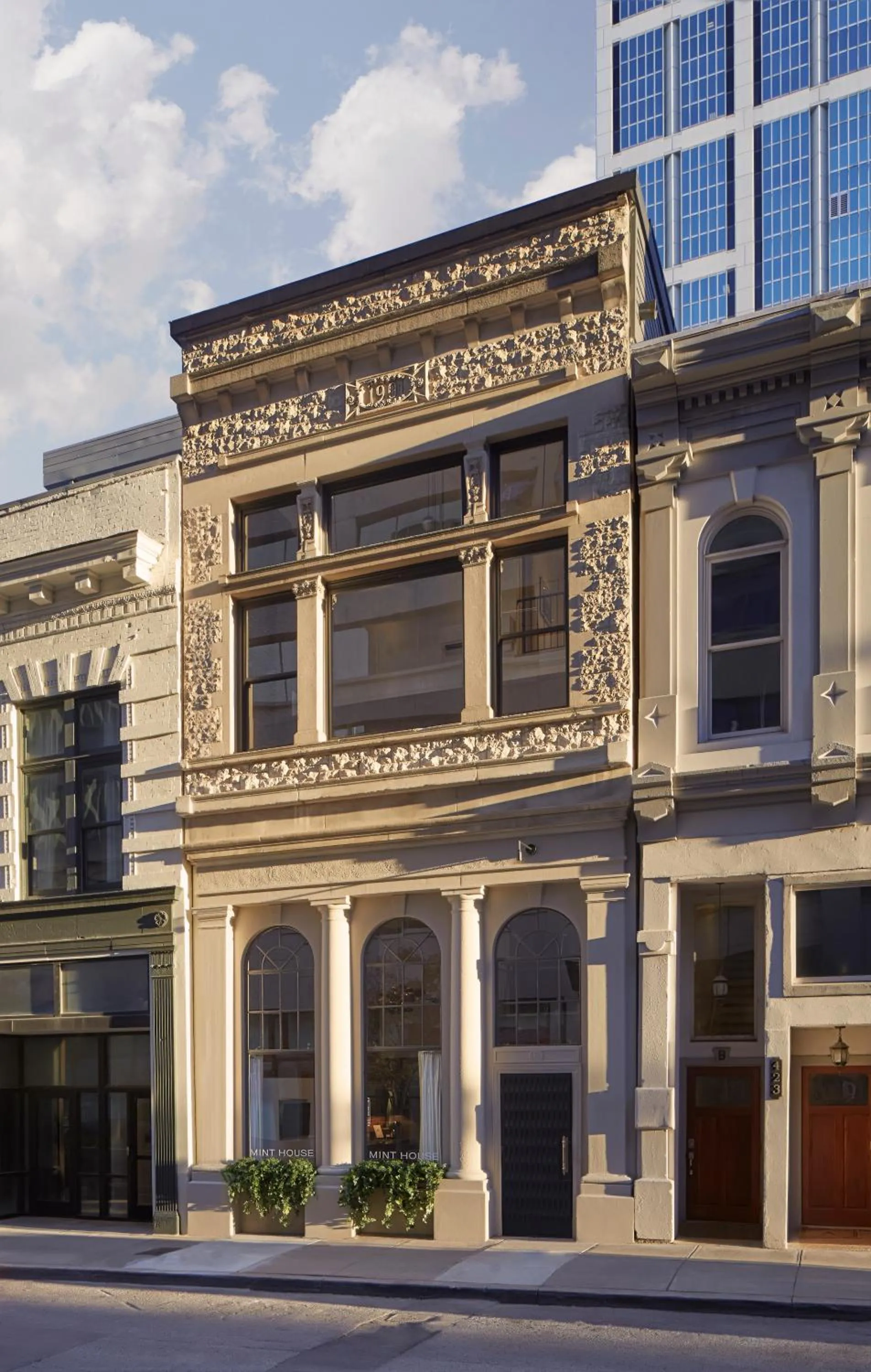 Property building in note by Mint House - Nashville Art District