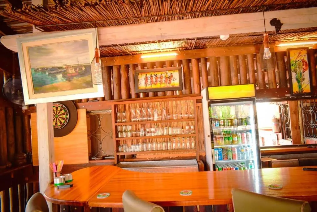 Lounge or bar in Nako Okavango Guesthouse