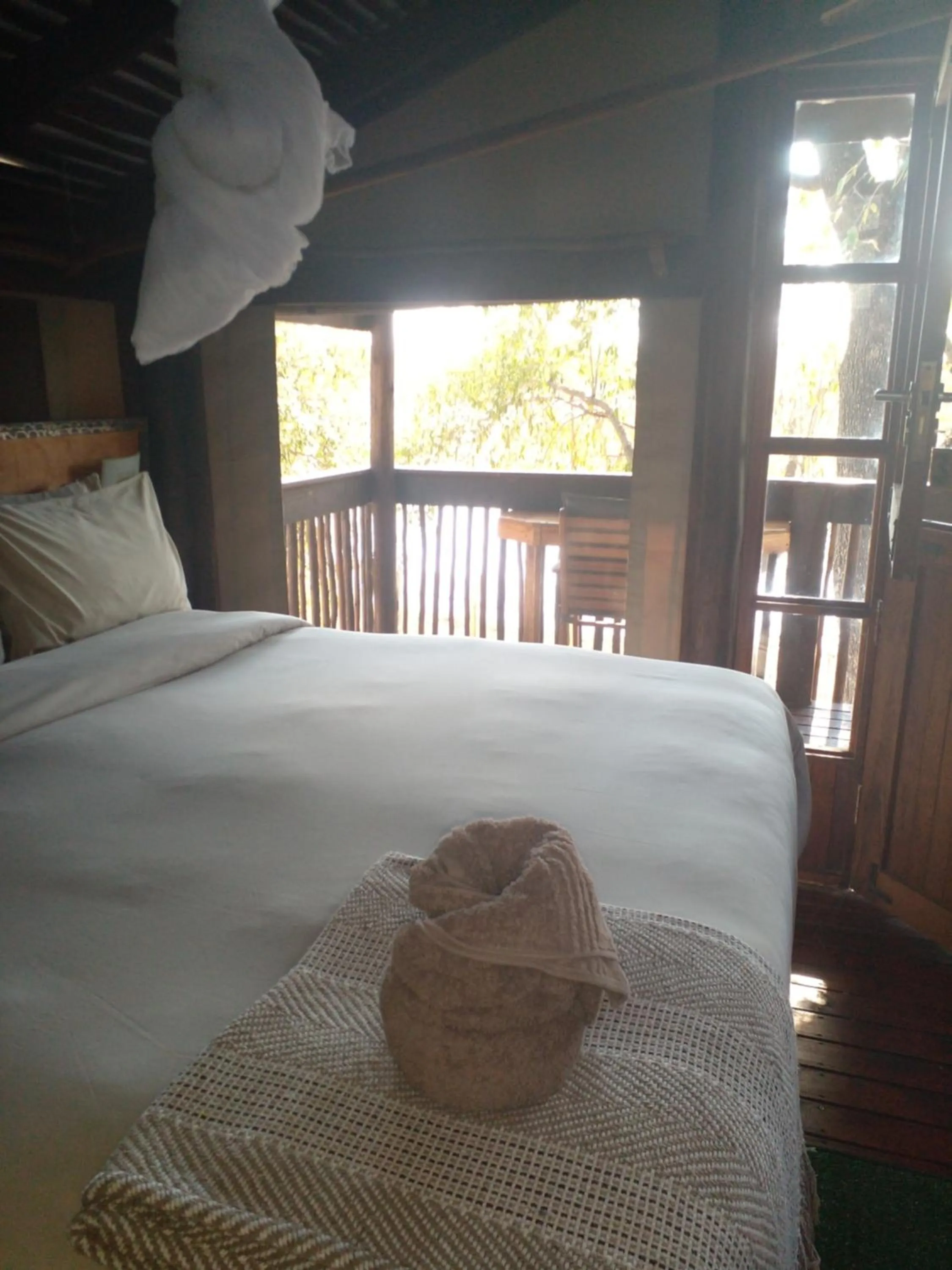 Bed in Nako Okavango Guesthouse