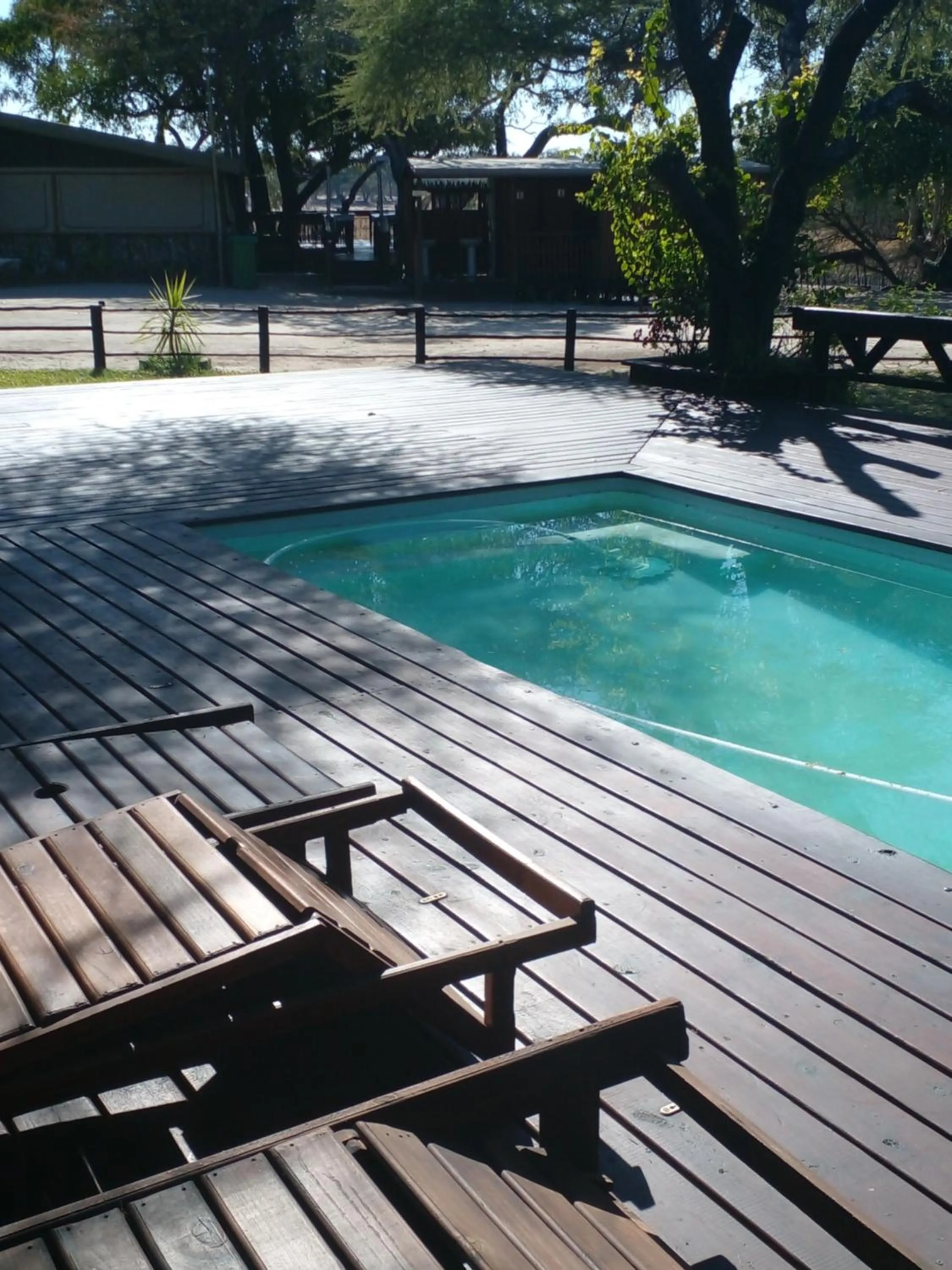 Pool view in Nako Okavango Guesthouse