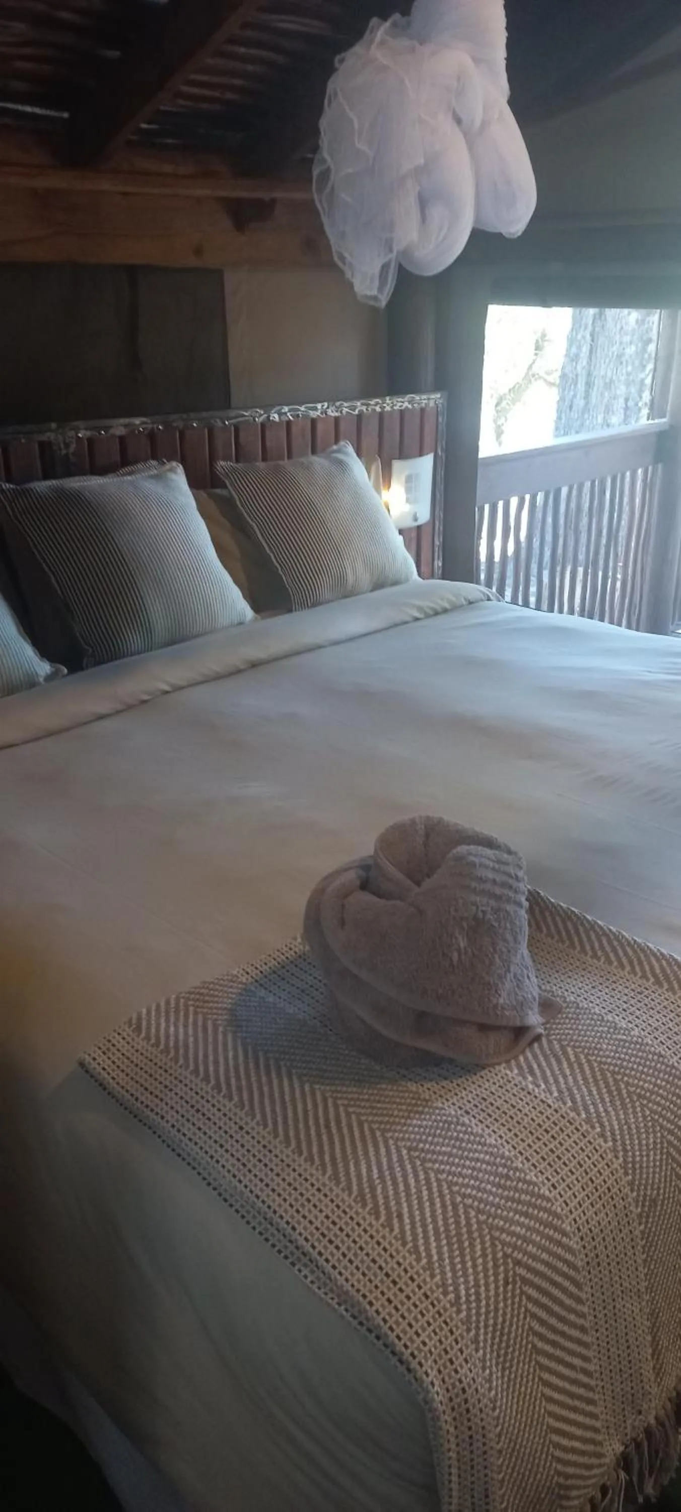 Bed in Nako Okavango Guesthouse