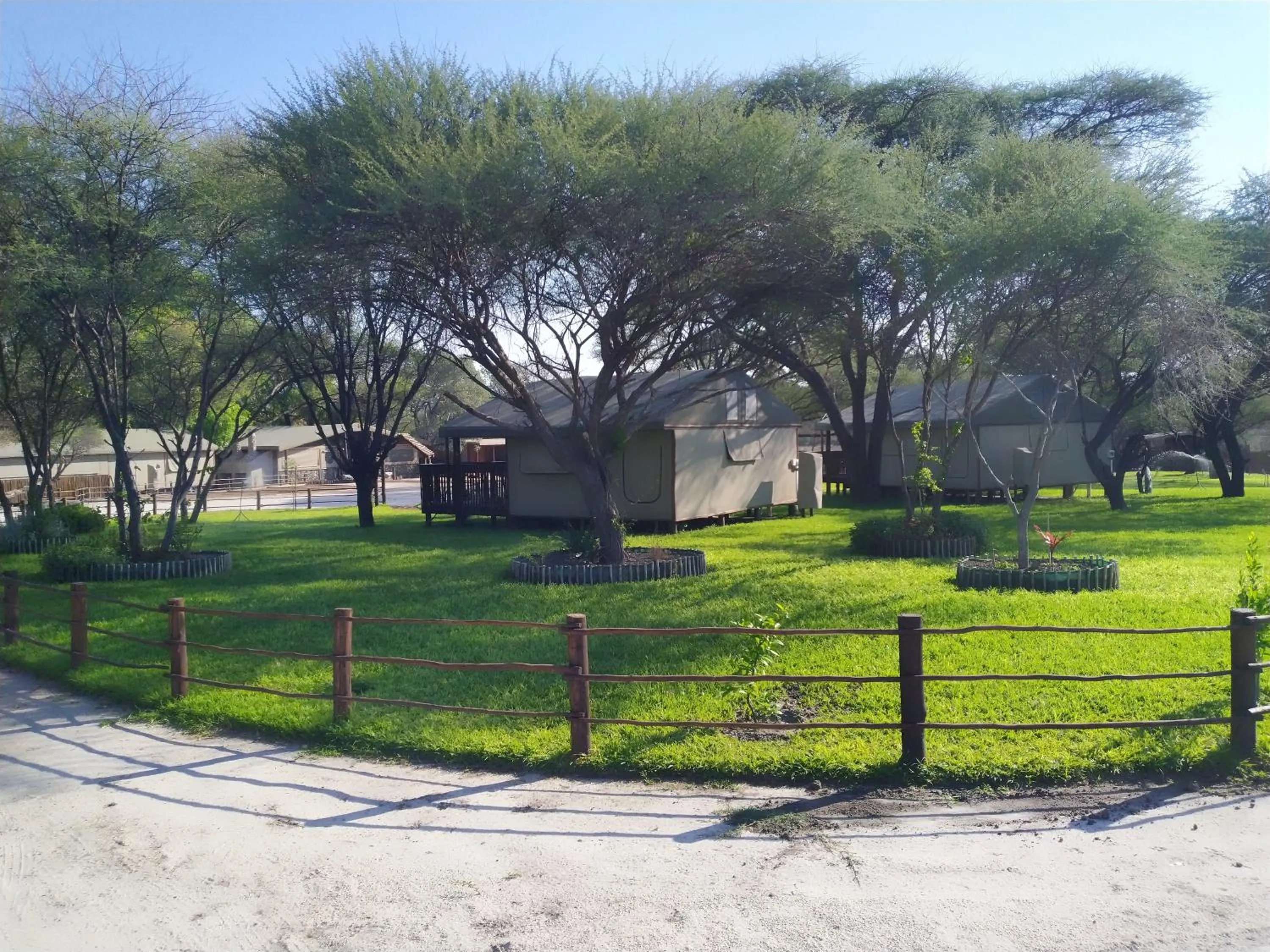 Property building in Nako Okavango Guesthouse