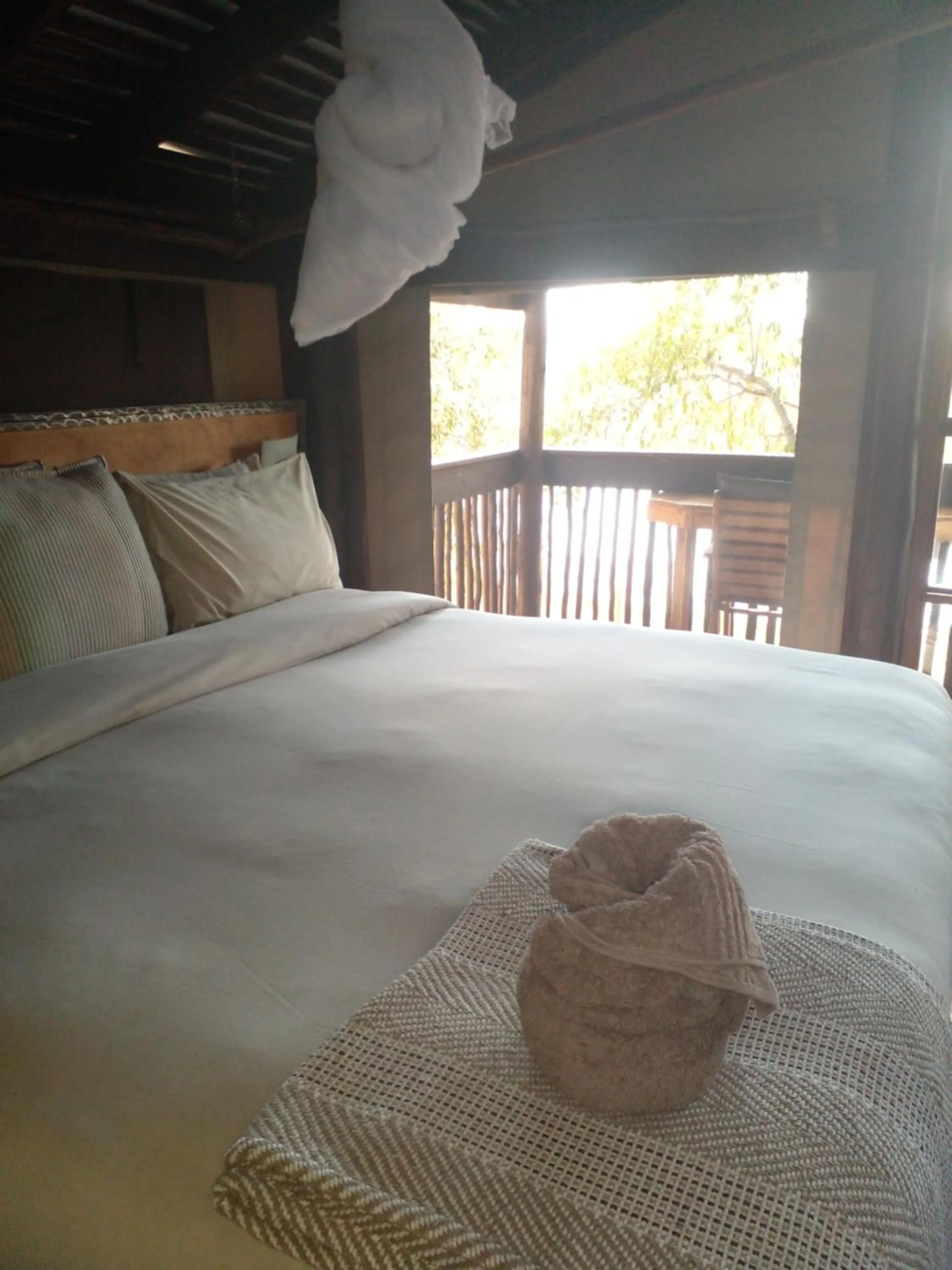 Bed in Nako Okavango Guesthouse