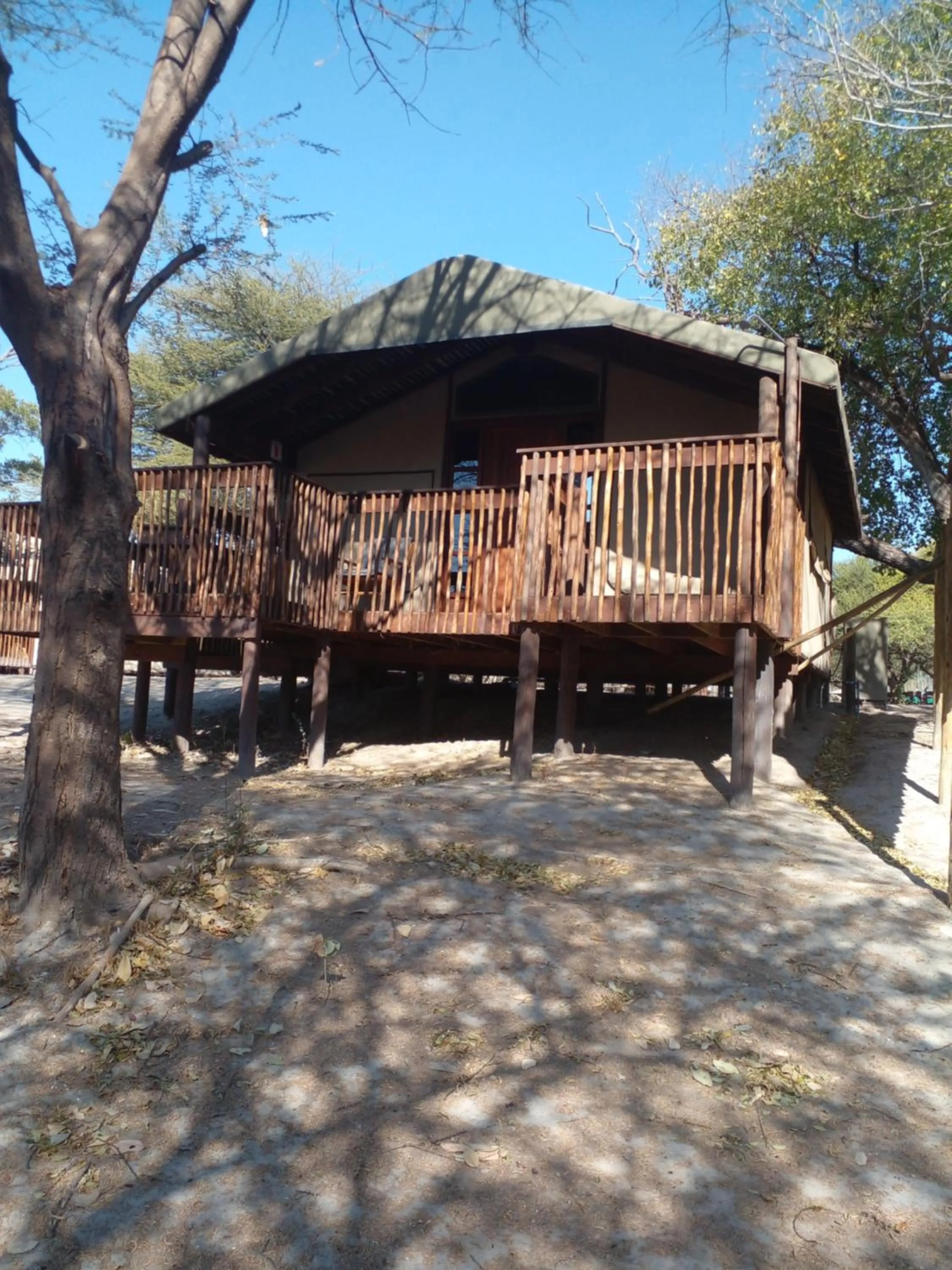 Property building in Nako Okavango Guesthouse