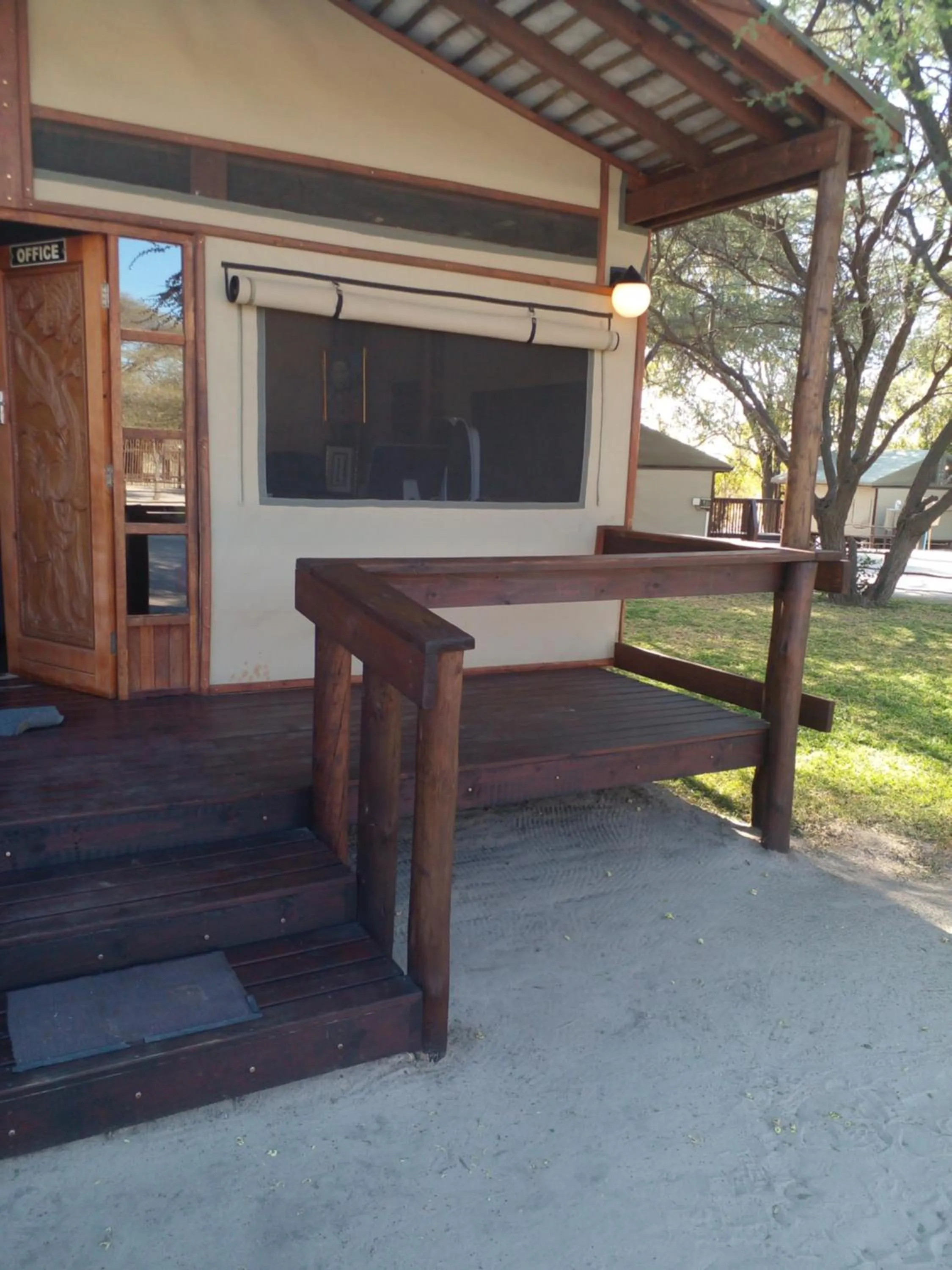 Property building in Nako Okavango Guesthouse