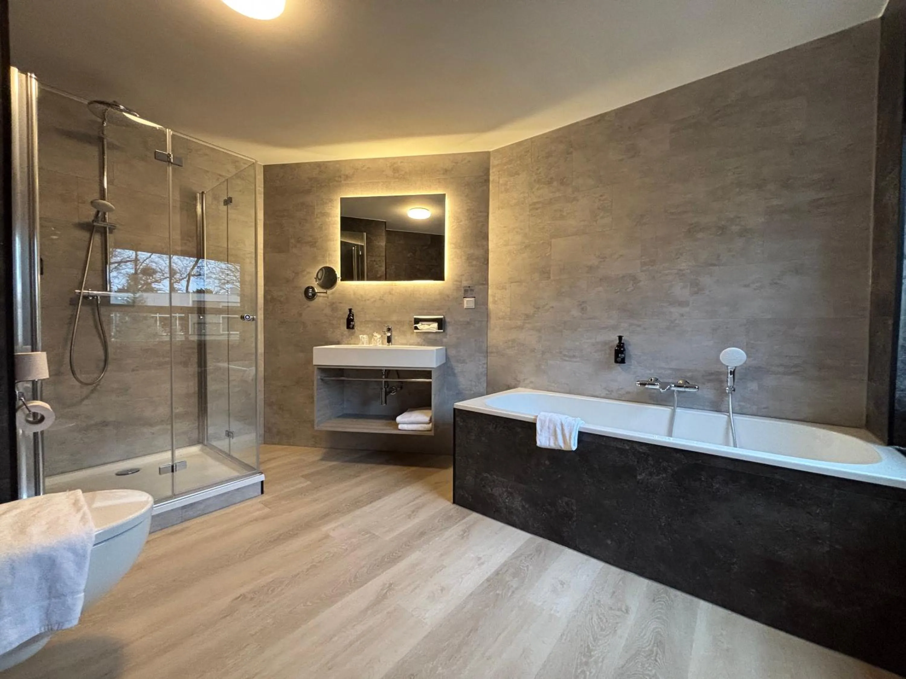 Bathroom in Fletcher Parkhotel Val Monte