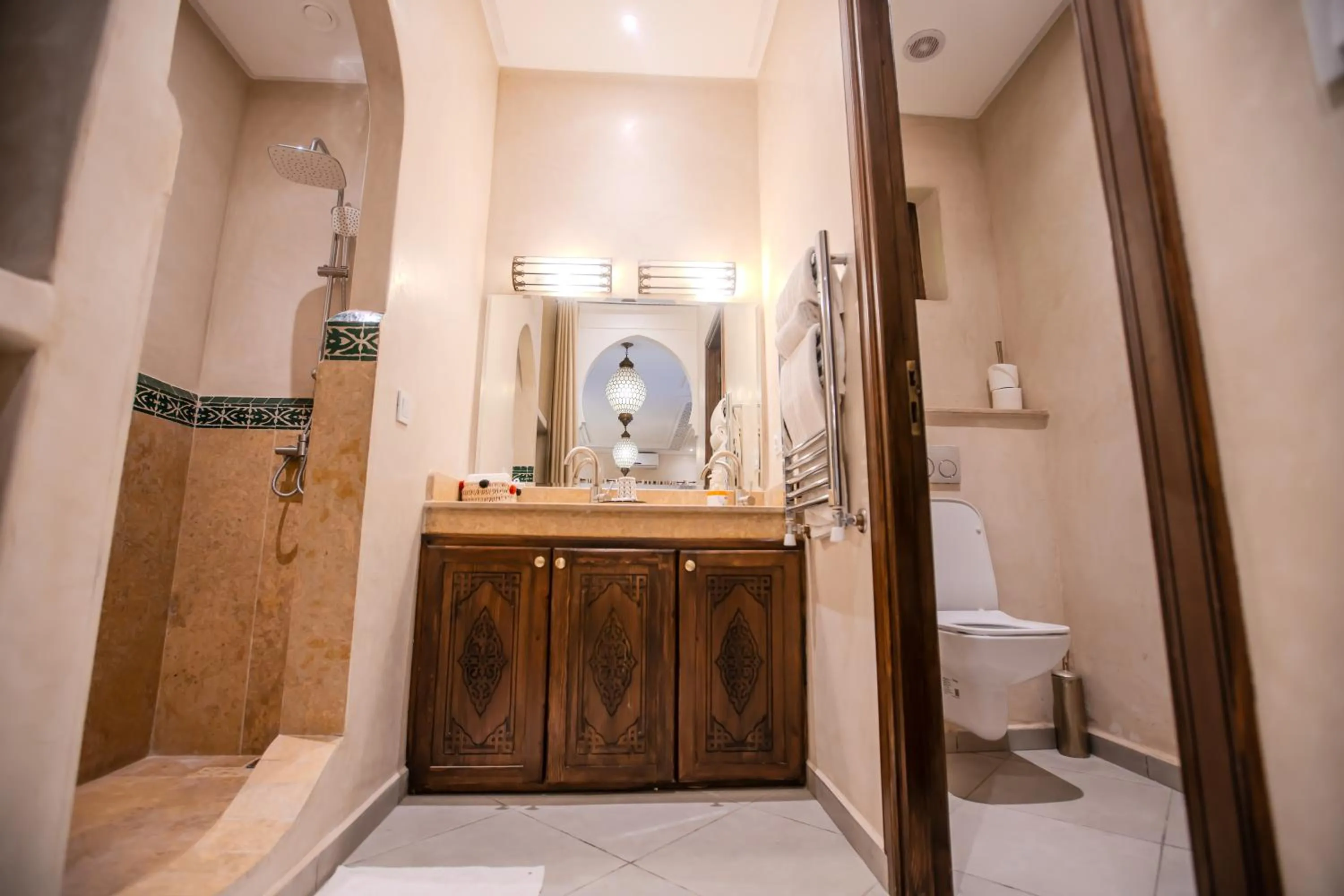Toilet in Riad Mandana & Spa