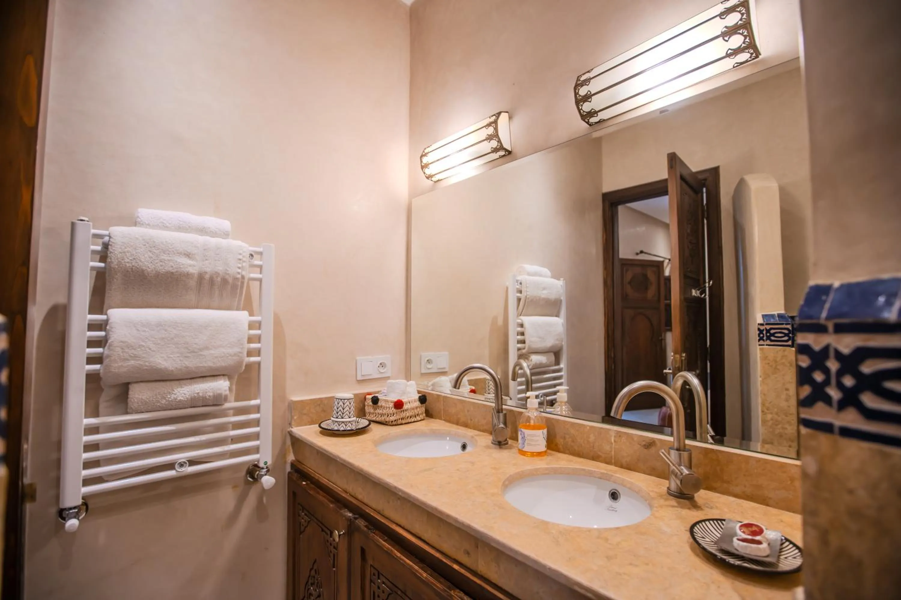 Bathroom in Riad Mandana & Spa