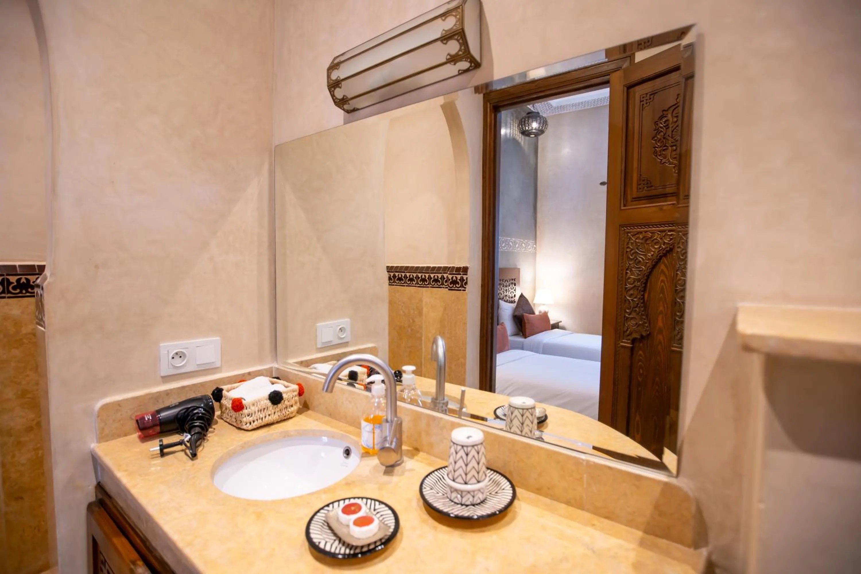 Bathroom in Riad Mandana & Spa
