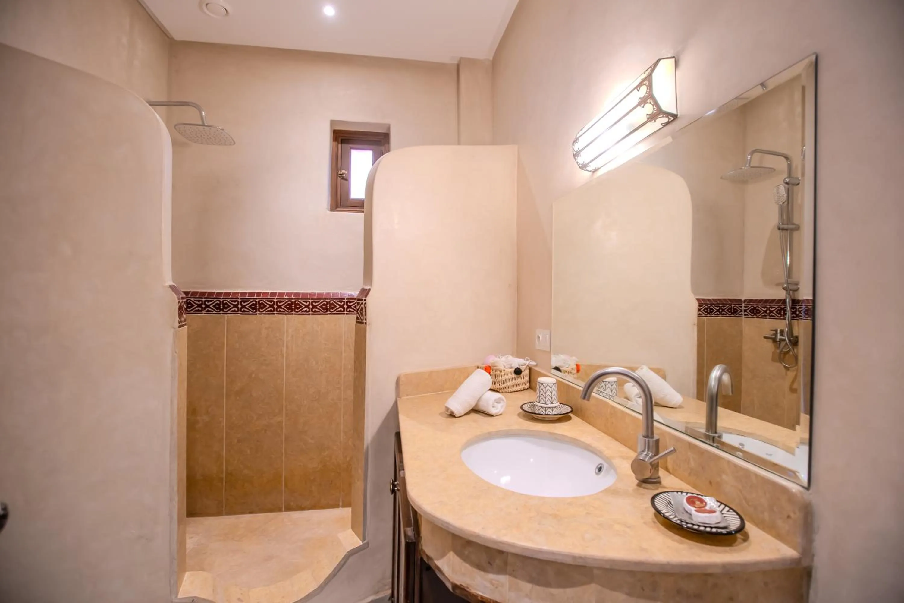 Bathroom in Riad Mandana & Spa