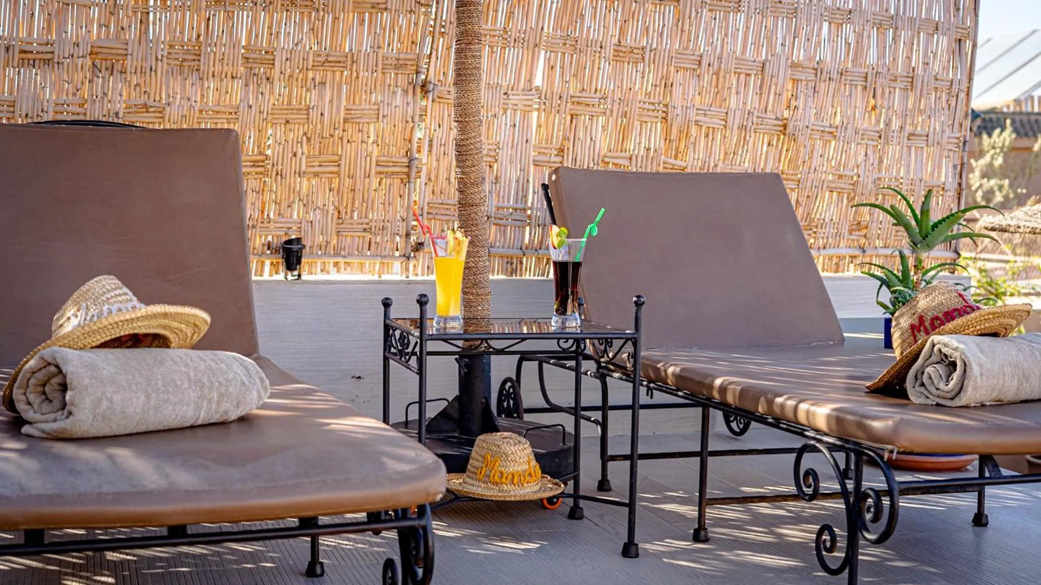 Patio in Riad Mandana & Spa