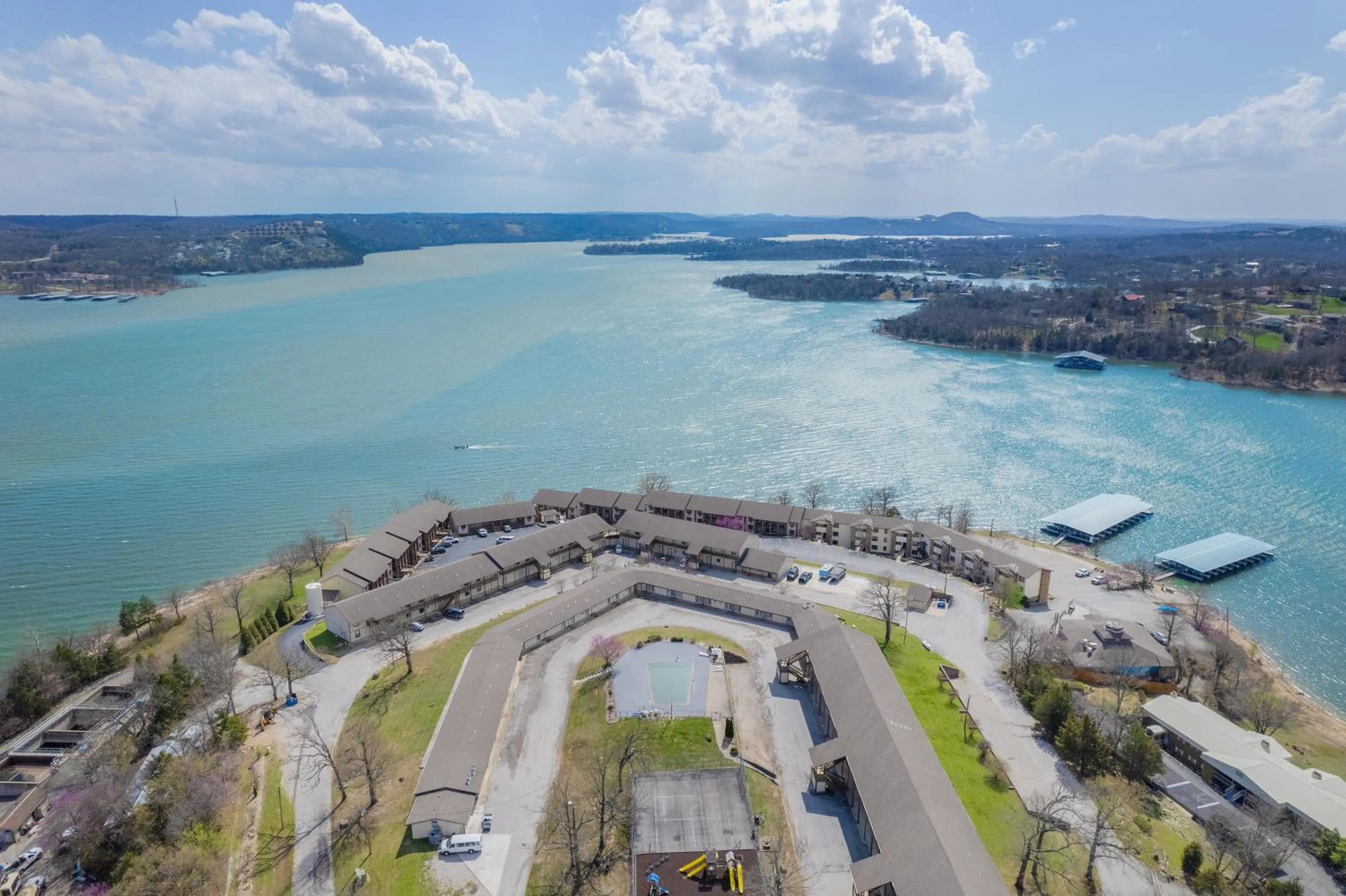 Bird's-eye View in Table Rock Resorts at Kimberling Inn