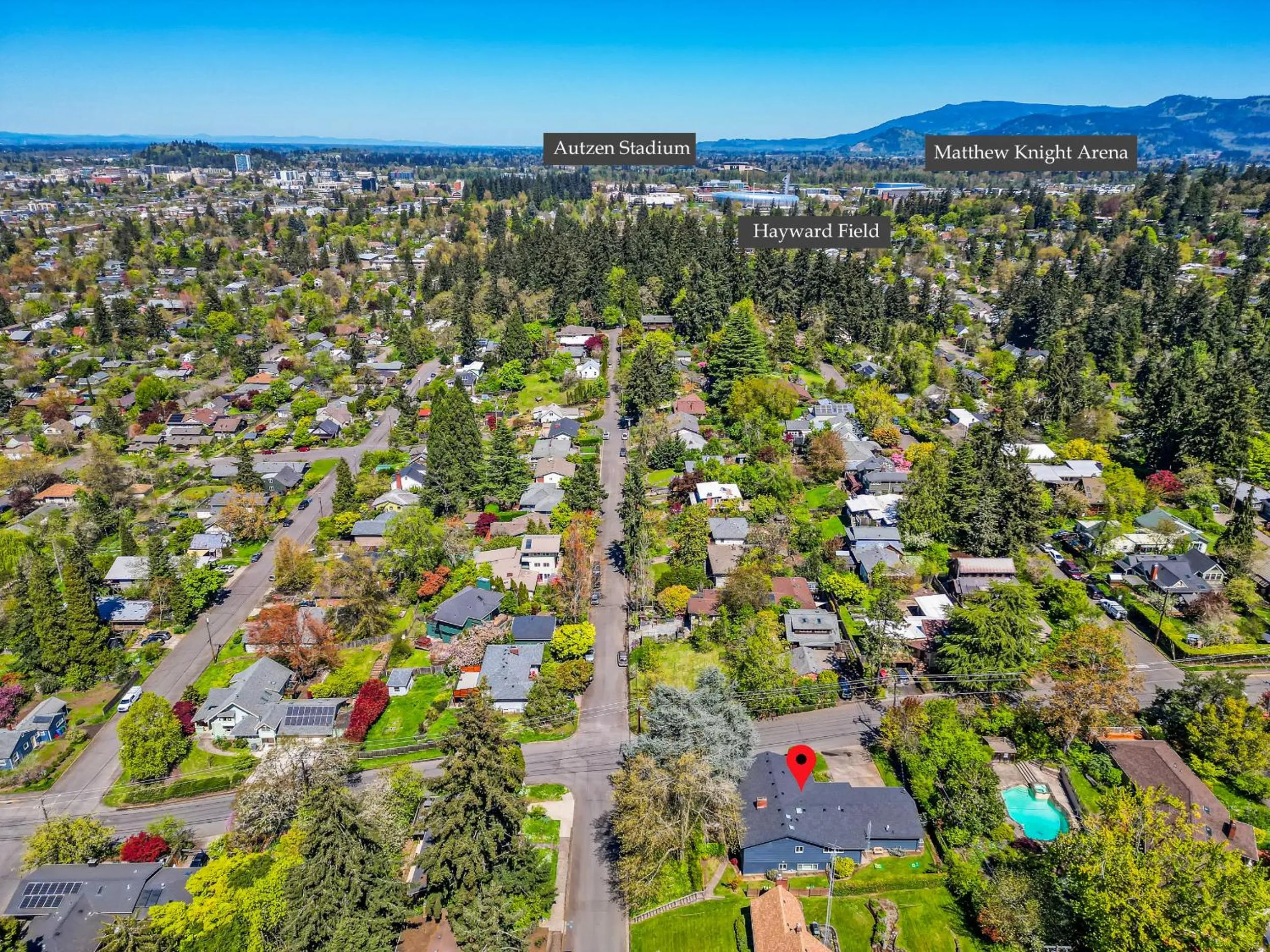 Bird's eye view in Zen Haus Serene Retreat, prime location with views