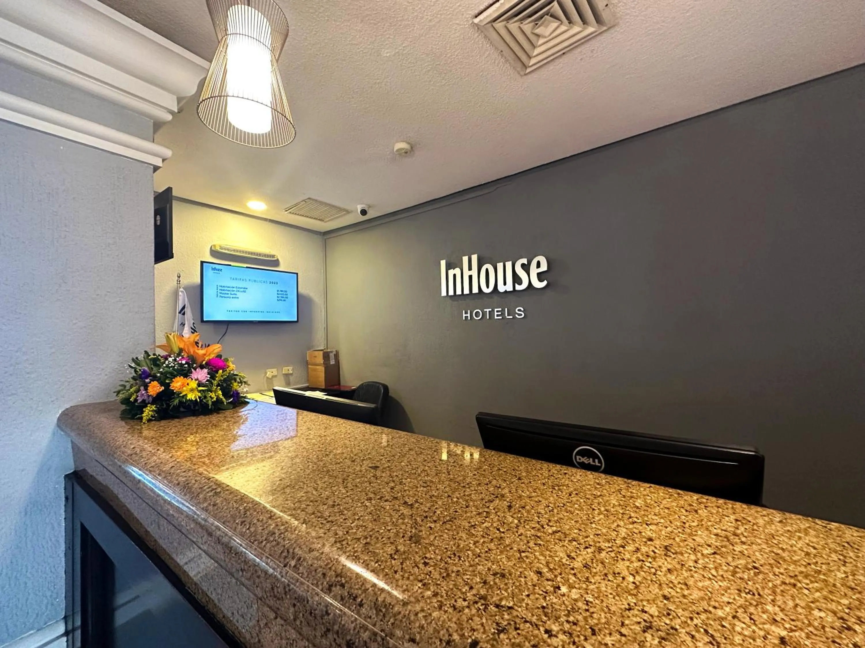 Lobby or reception in InHouse Hotel Obregón