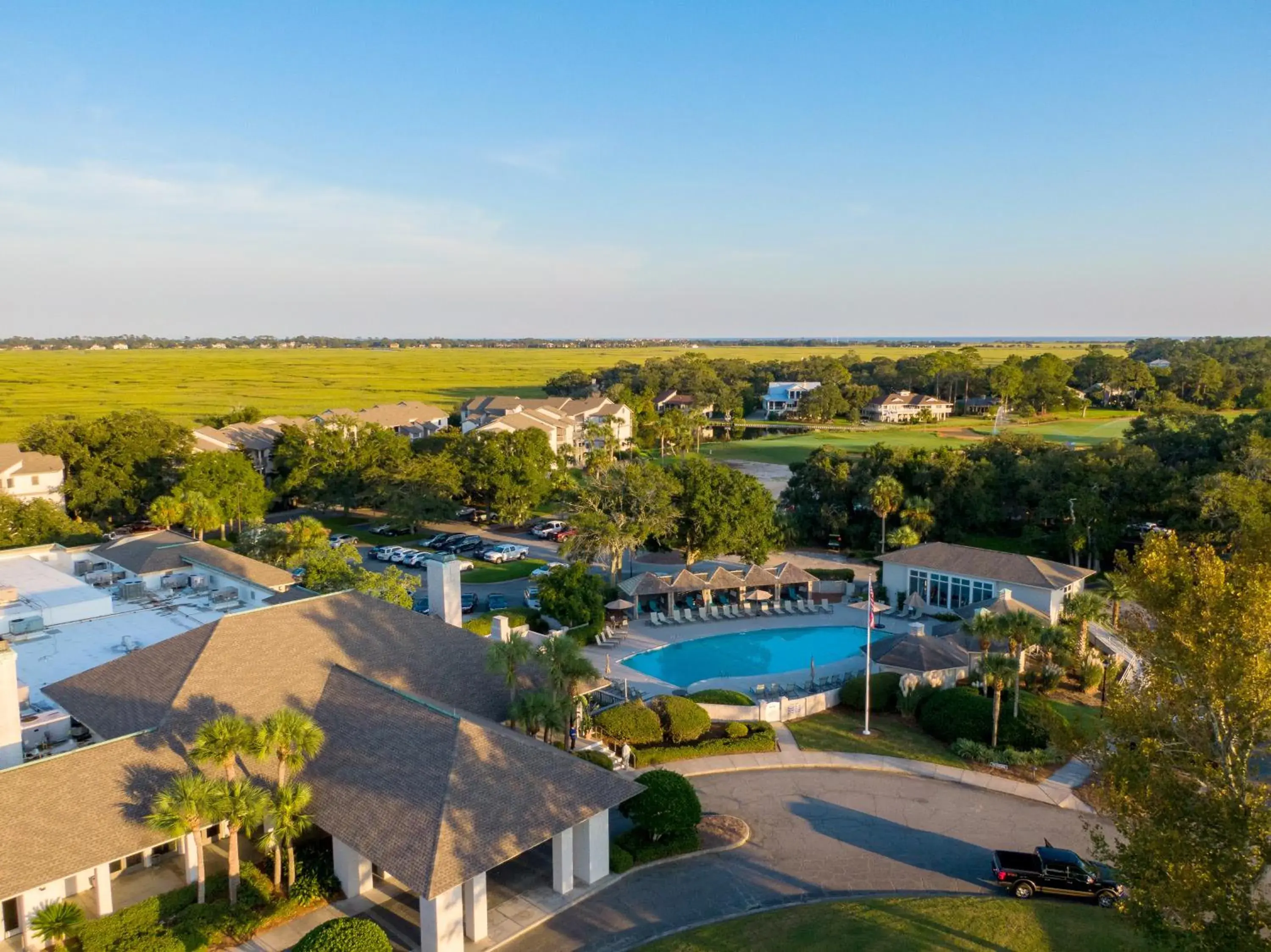 Bird's eye view in Sea Palms Resort Bird's eye view in Sea Palms Resort