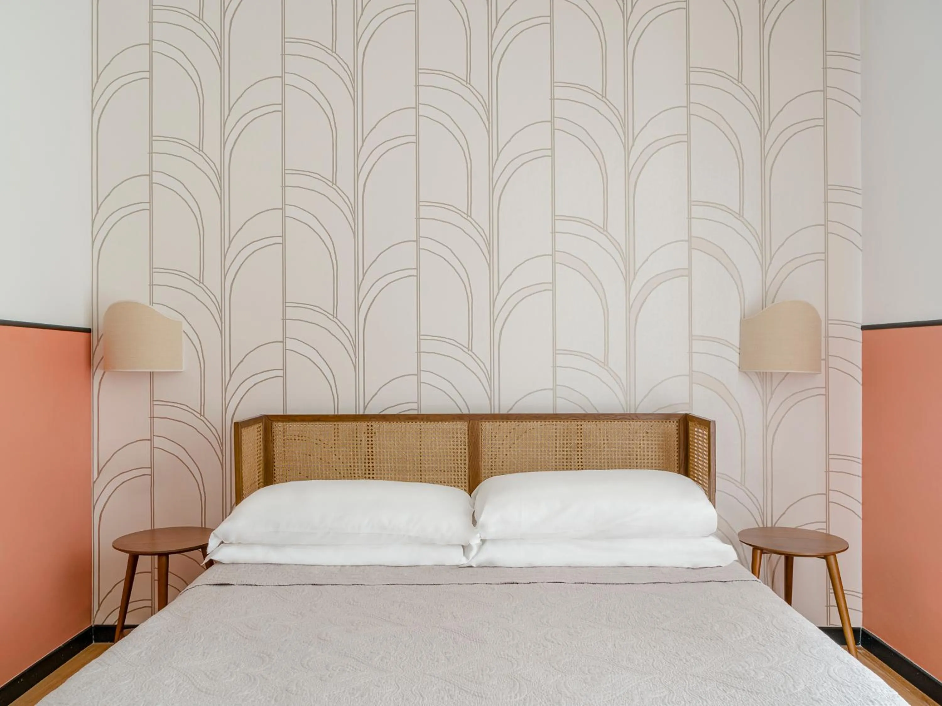 Bed in Hotel Riviera