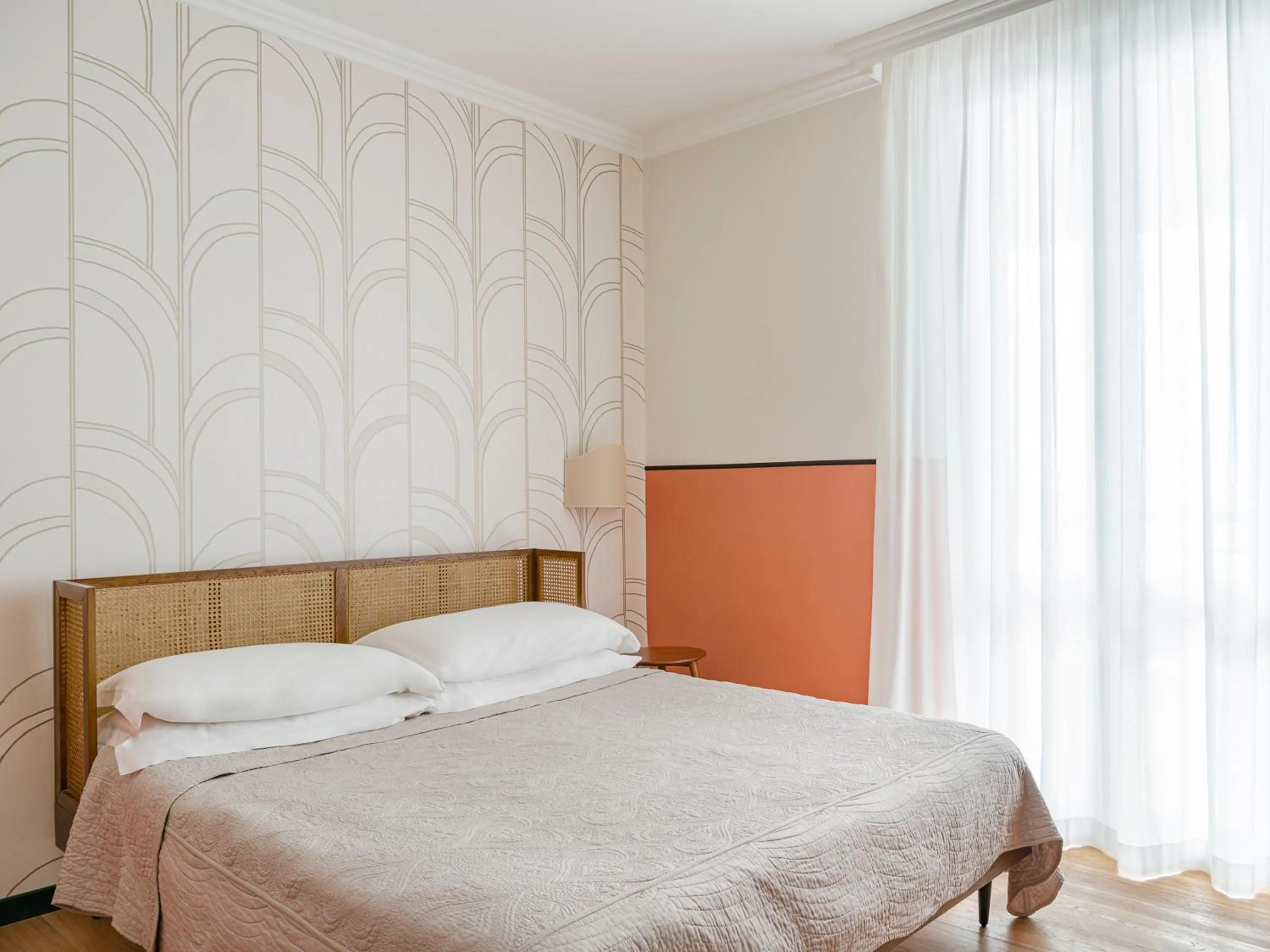 Bed in Hotel Riviera