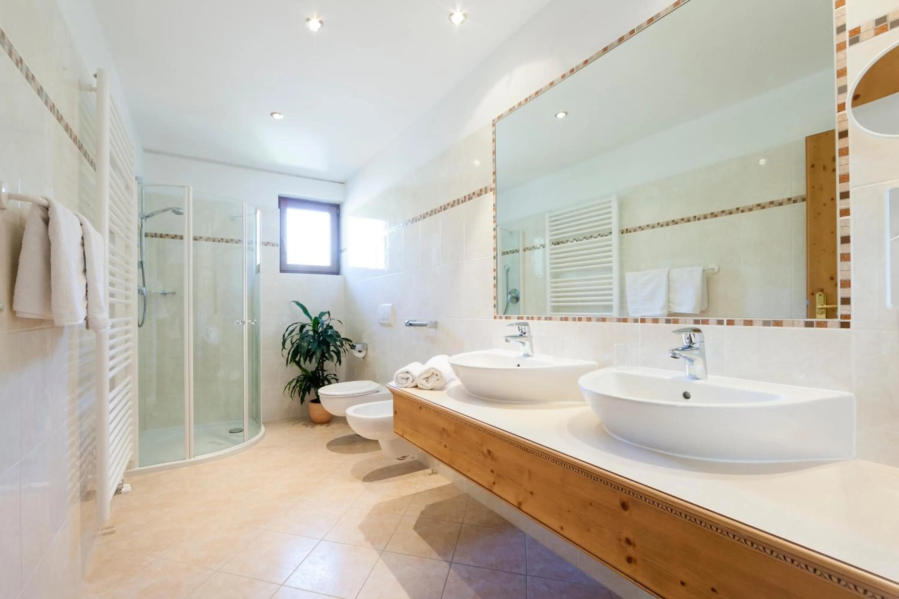 Bathroom in Hotel Jager Hans